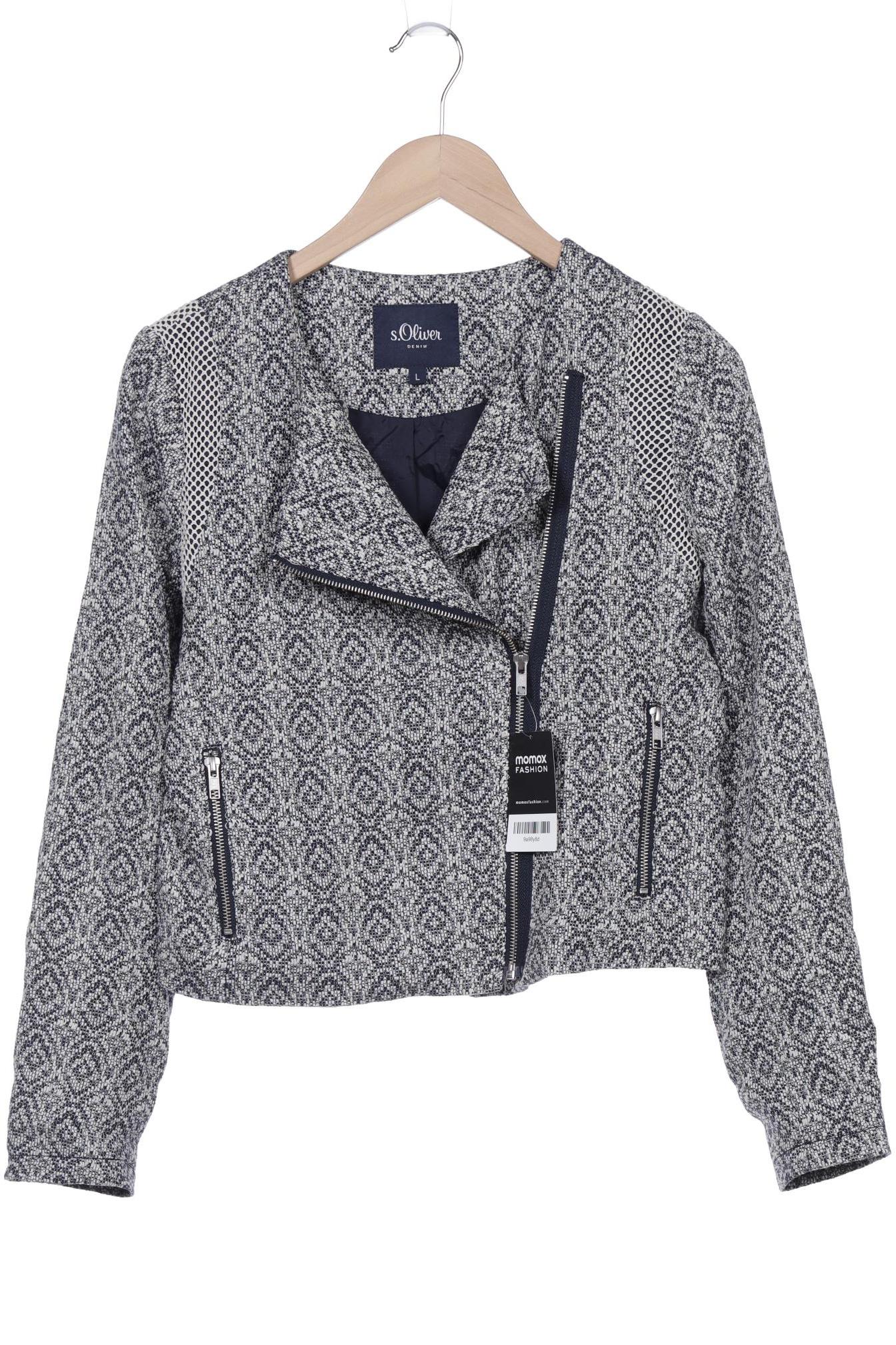 

s.Oliver Damen Jacke, marineblau, Gr. 42