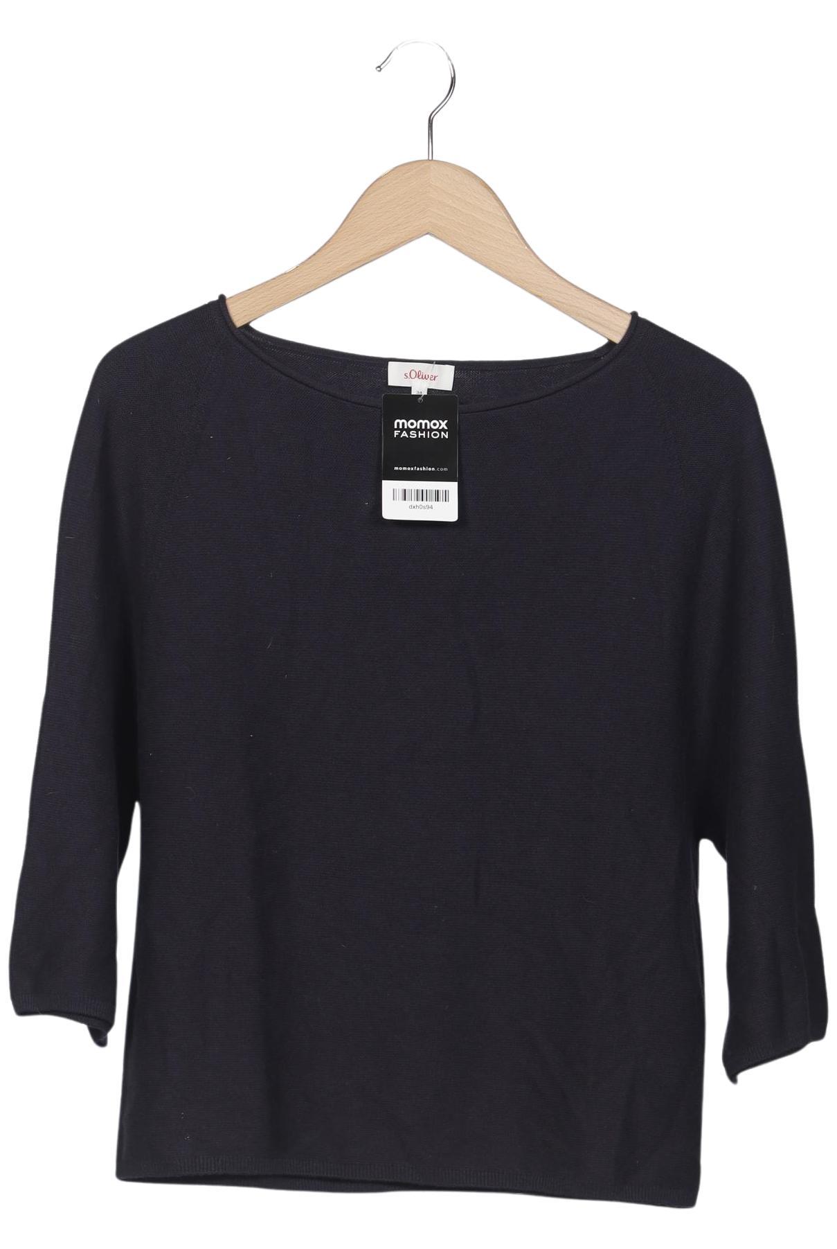 

s.Oliver Damen Pullover, marineblau, Gr. 34
