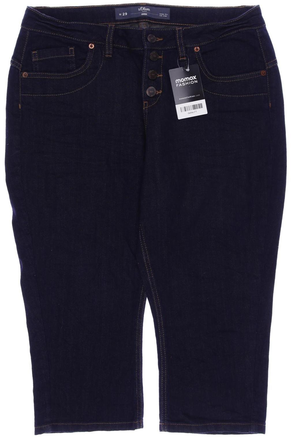 

s.Oliver Damen Jeans, marineblau