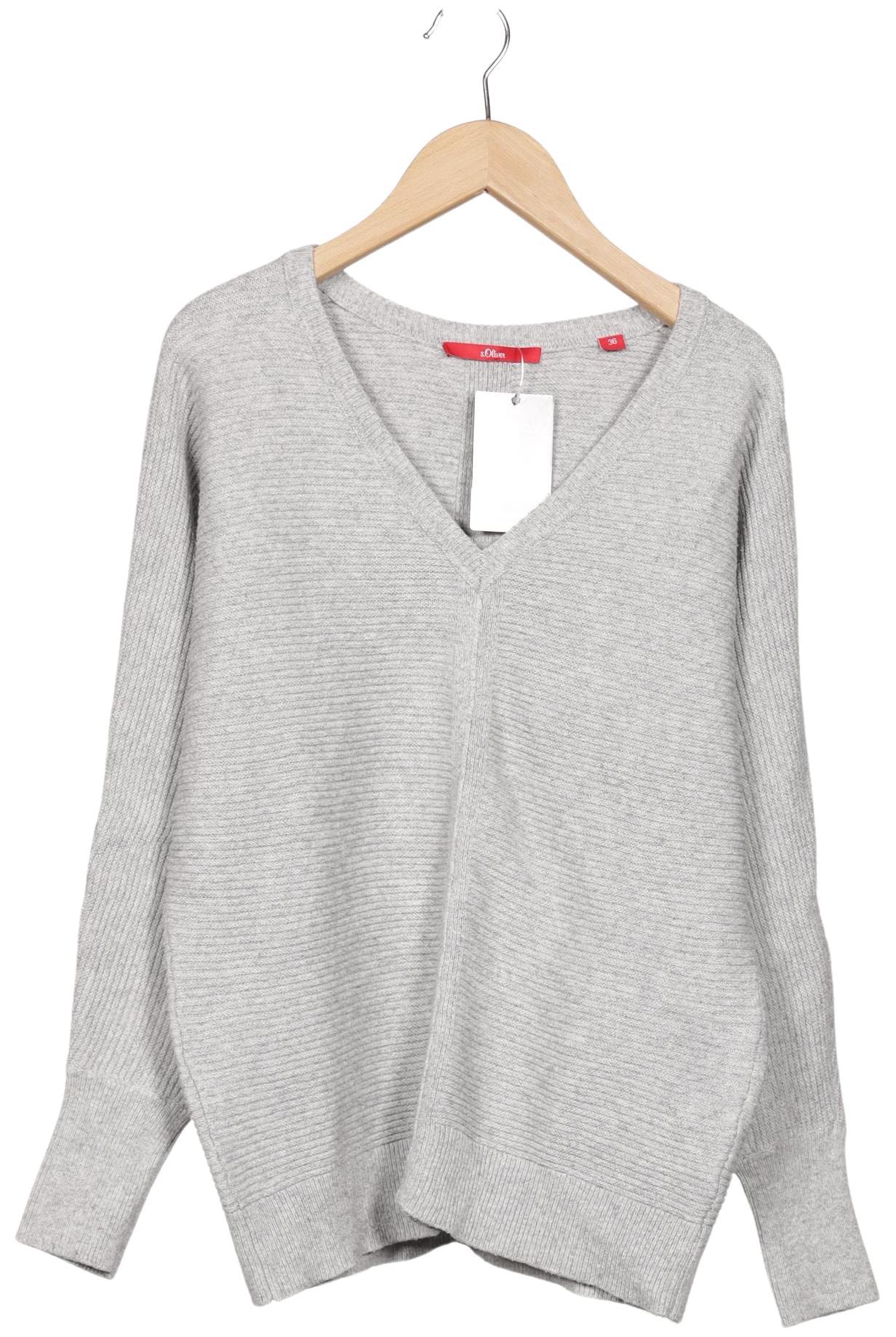 

s.Oliver Damen Pullover, grau, Gr. 36