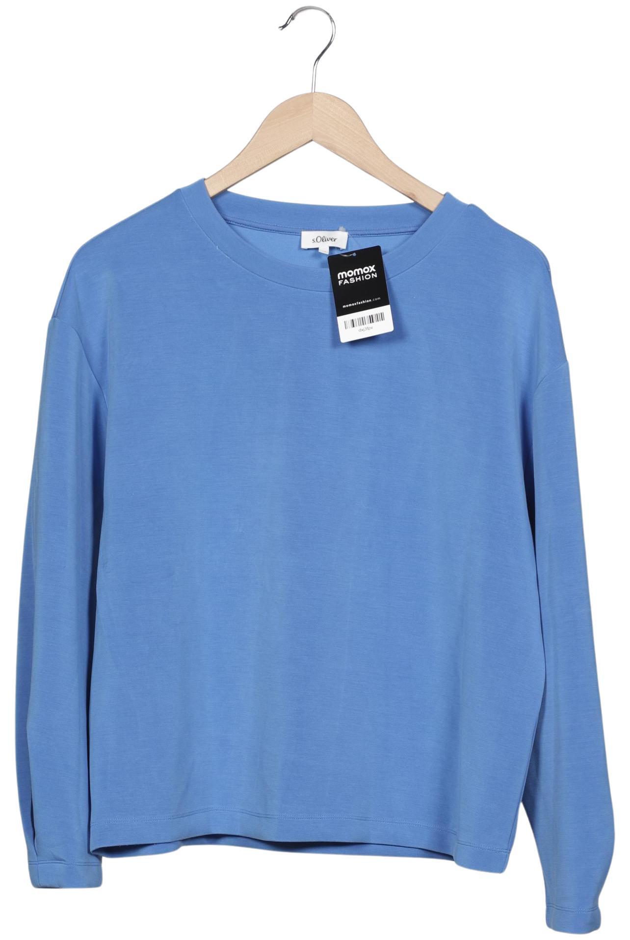 

s.Oliver Damen Sweatshirt, blau, Gr. 40
