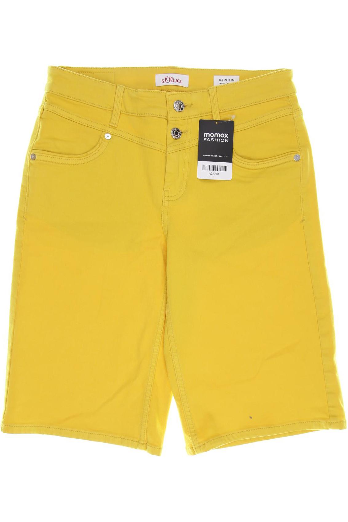 

s.Oliver Damen Shorts, gold, Gr. 34