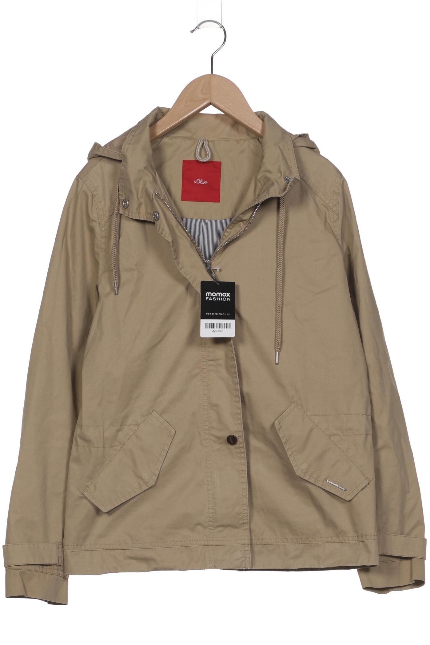 

s.Oliver Damen Jacke, beige, Gr. 36