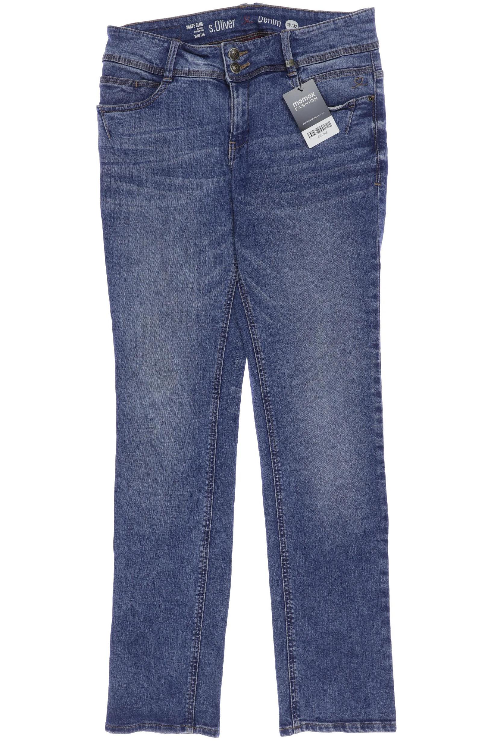 

s.Oliver Damen Jeans, blau, Gr. 38