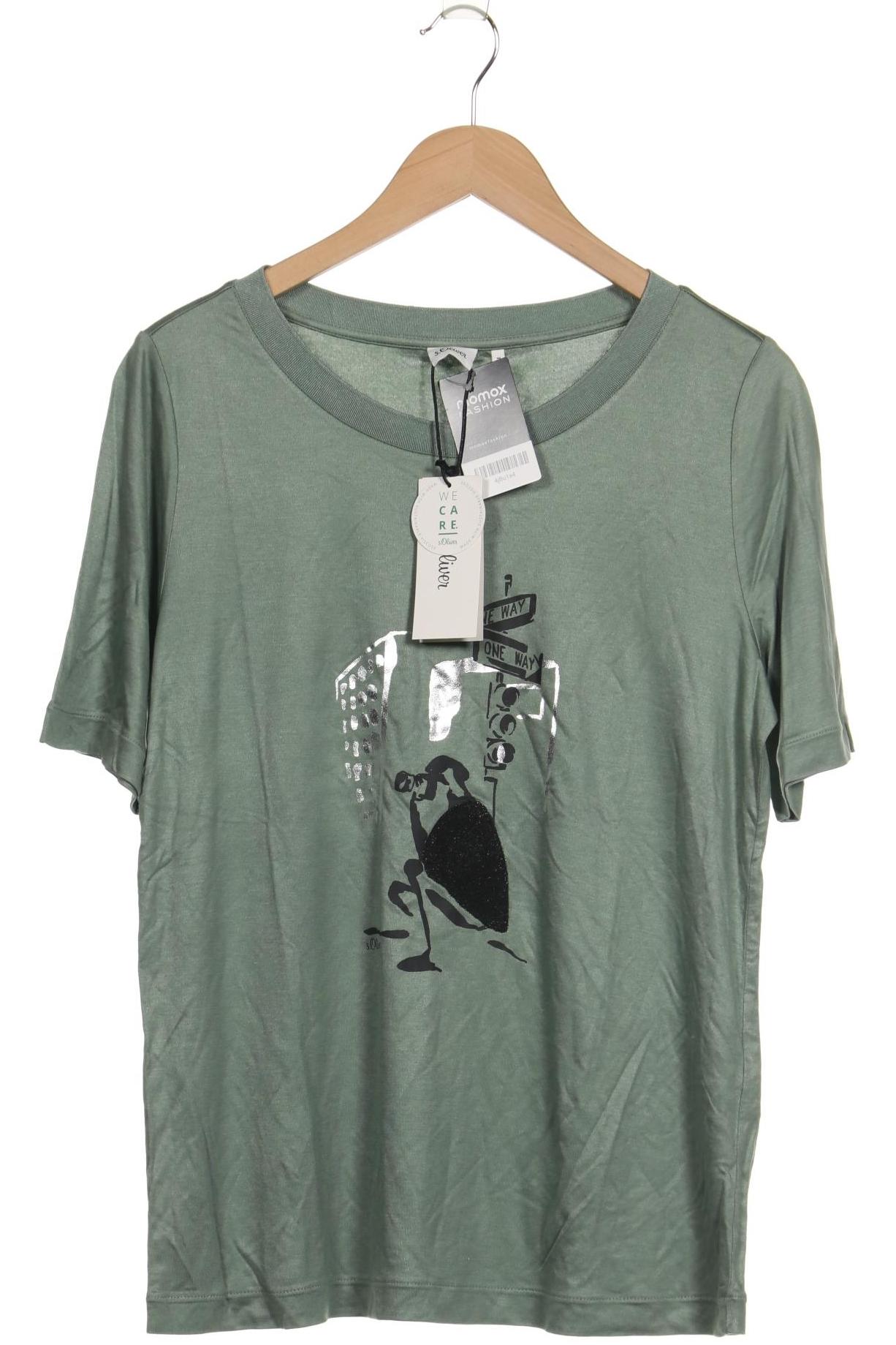 

s.Oliver Damen T-Shirt, türkis, Gr. 42