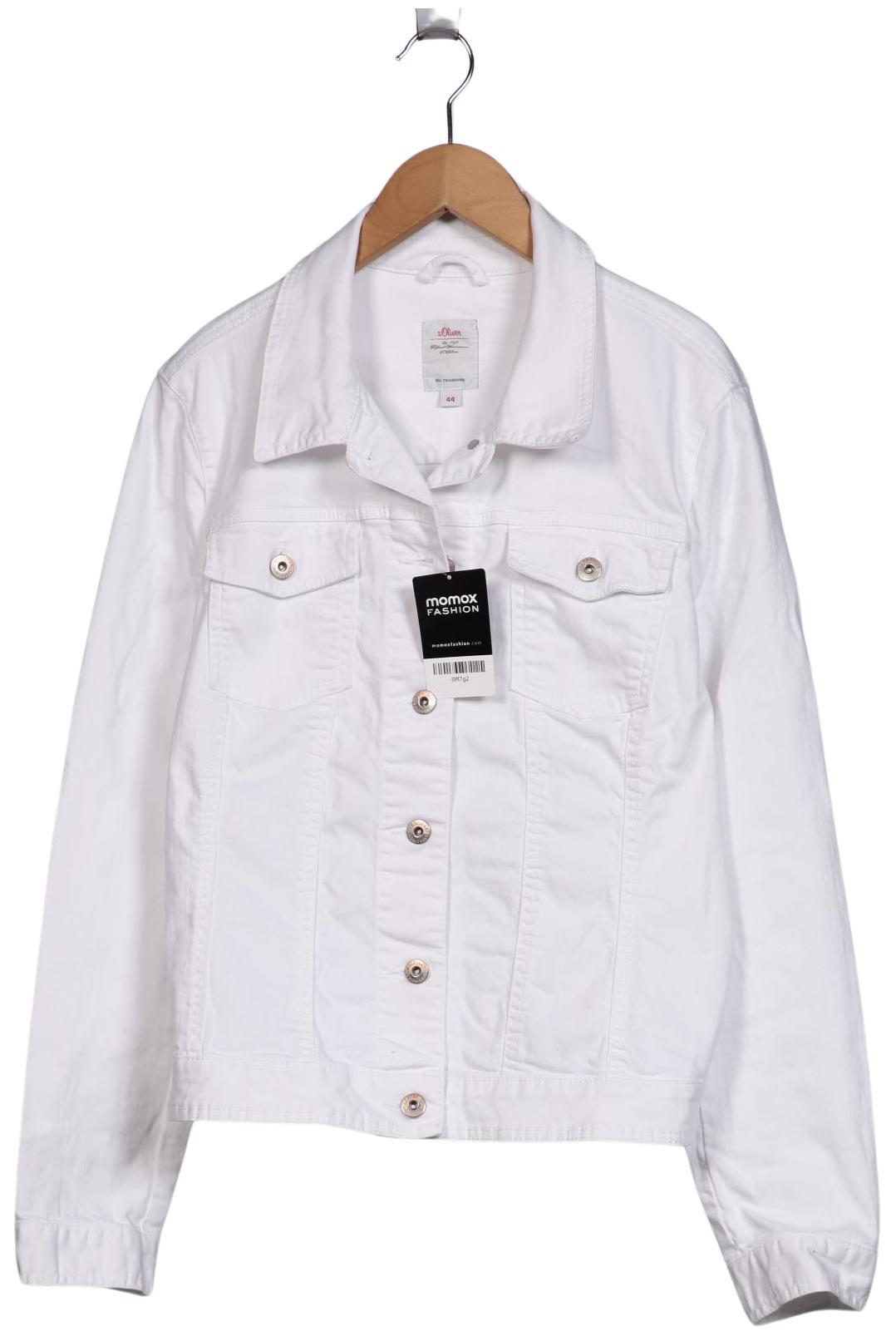 

s.Oliver Damen Jacke, weiß, Gr. 44