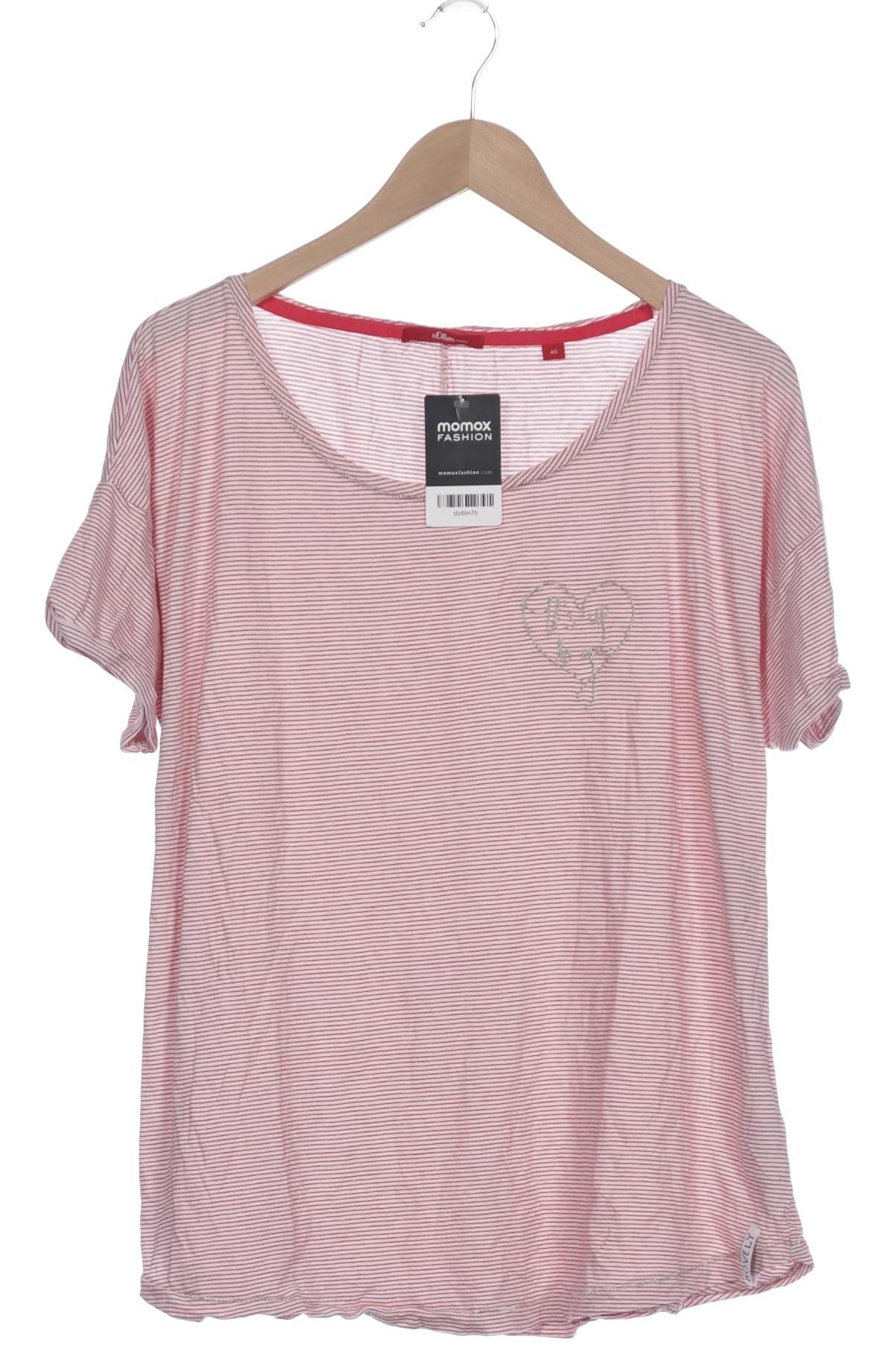 

s.Oliver Damen T-Shirt, pink, Gr. 46
