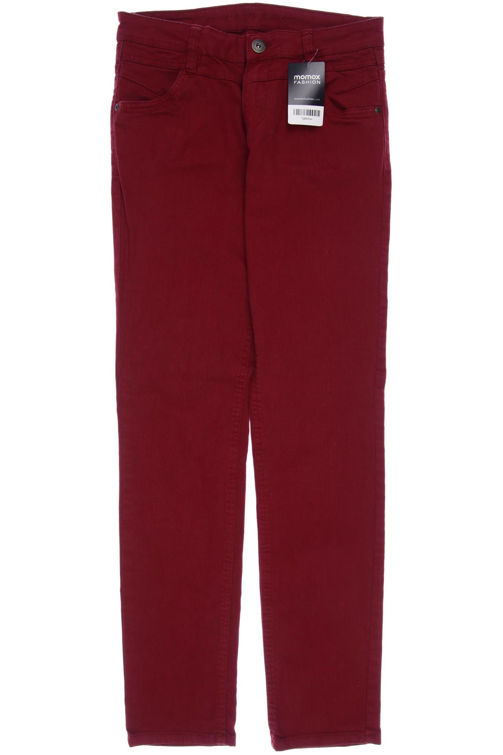 

s.Oliver Damen Jeans, bordeaux, Gr. 28