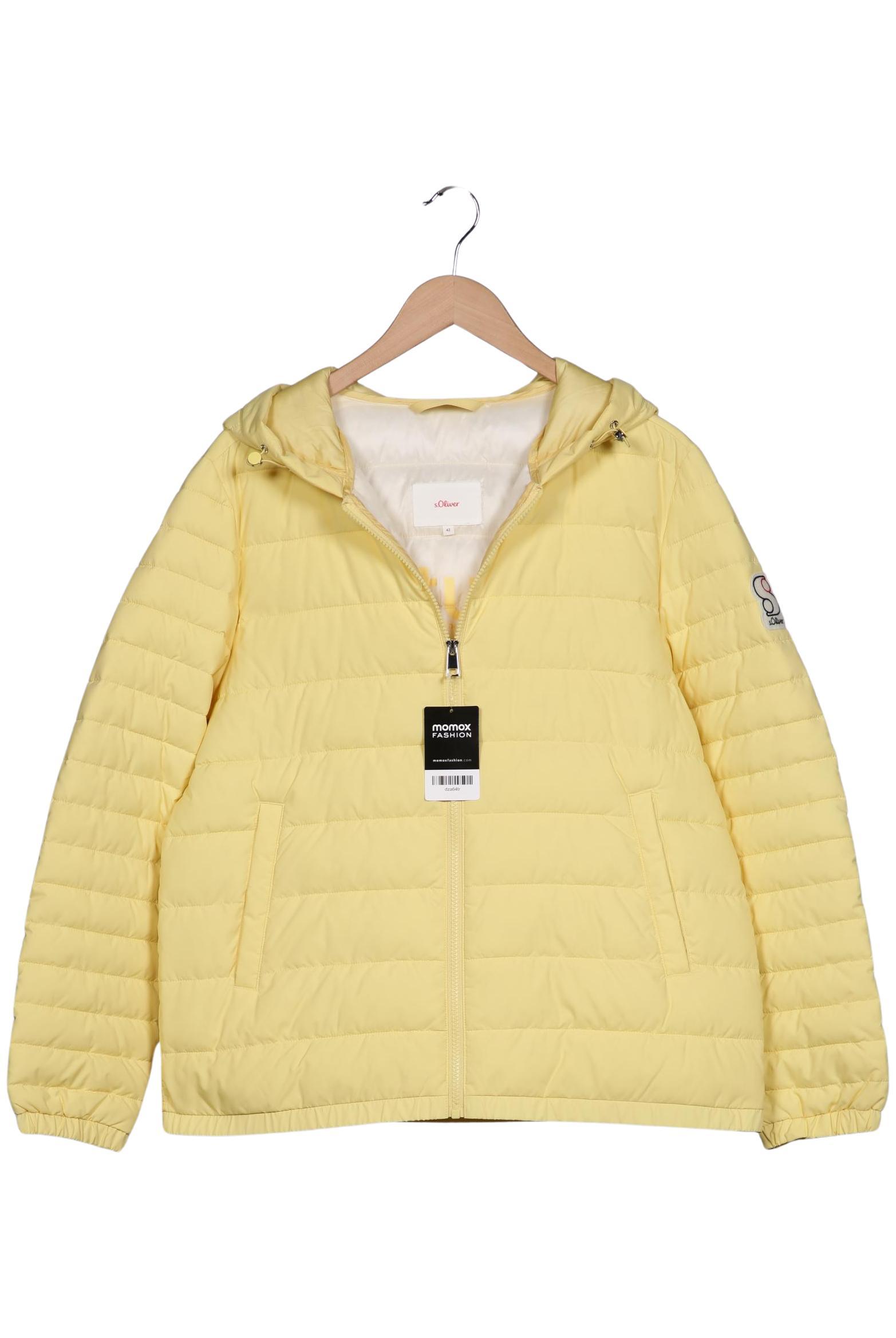 

s.Oliver Damen Jacke, gelb, Gr. 42