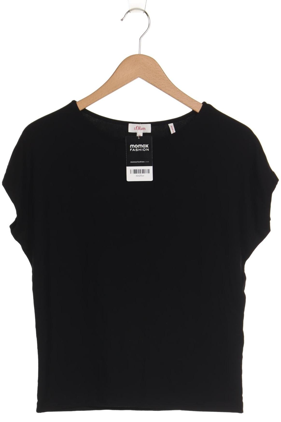 

s.Oliver Damen T-Shirt, schwarz, Gr. 34