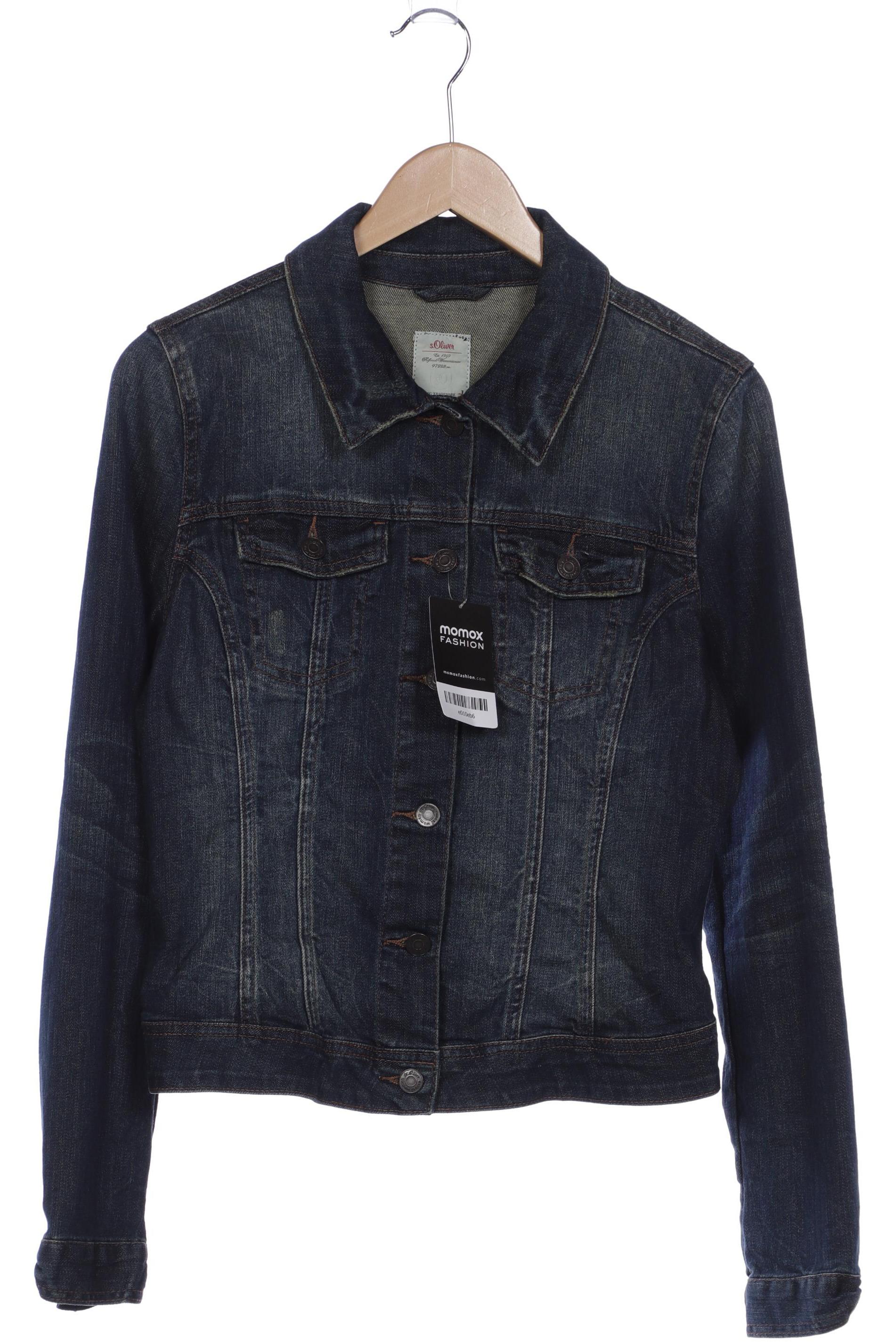 

s.Oliver Damen Jacke, blau, Gr. 40