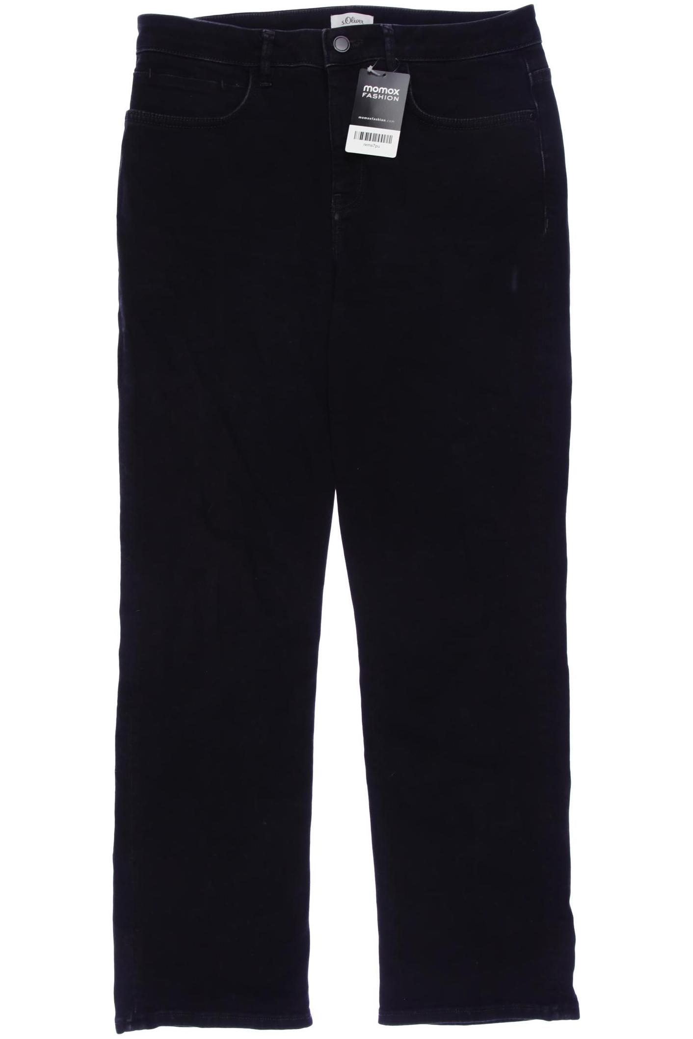 

s.Oliver Damen Jeans, schwarz, Gr. 40