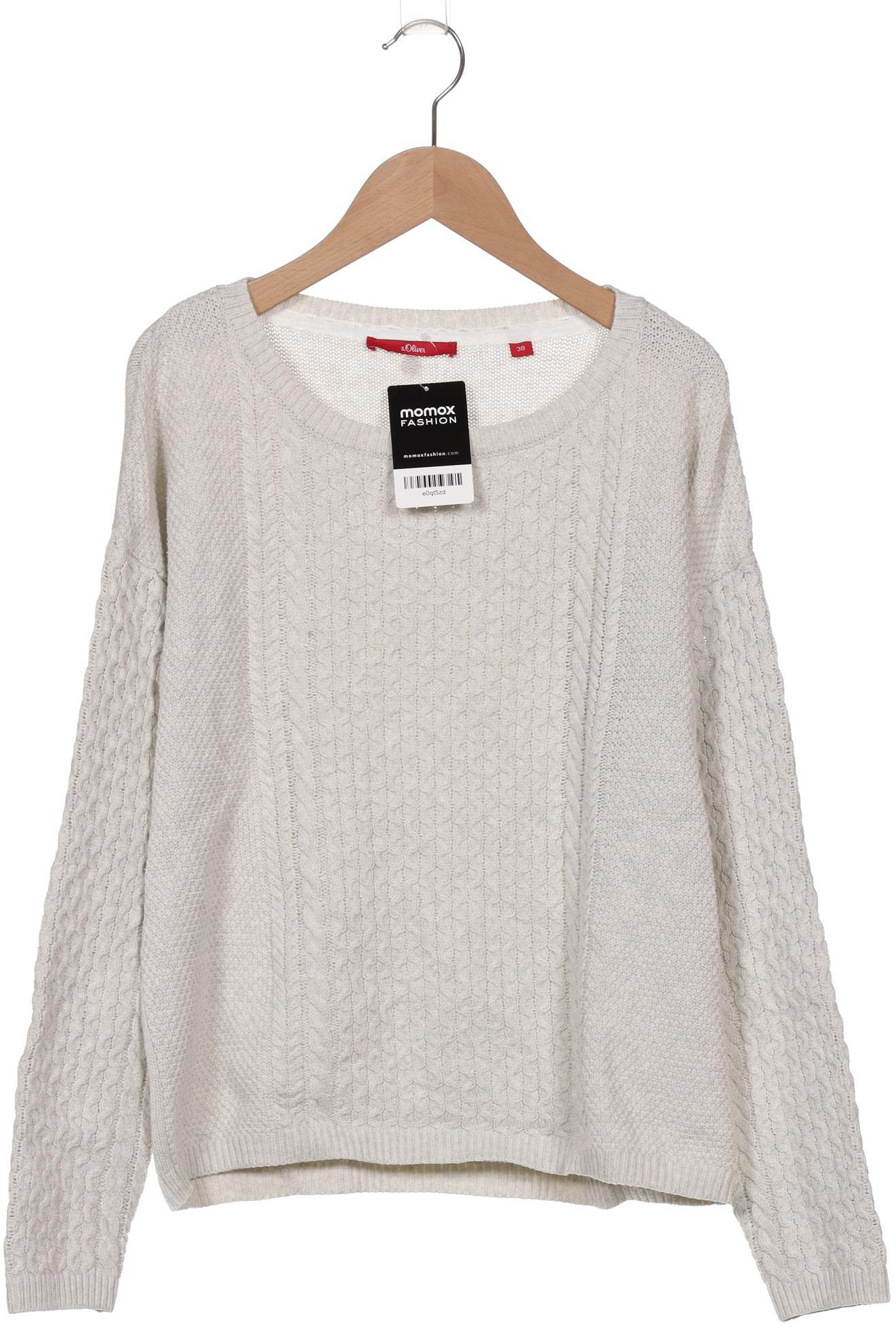 

s.Oliver Damen Pullover, beige, Gr. 38