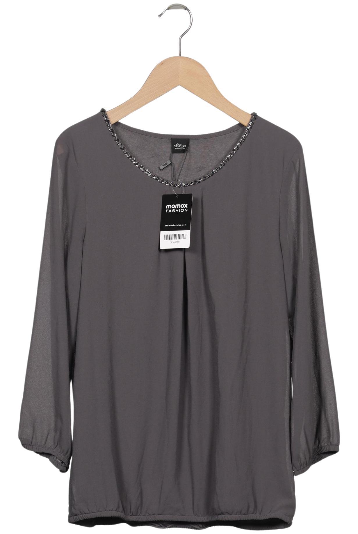 

s.Oliver Damen Bluse, grau, Gr. 36