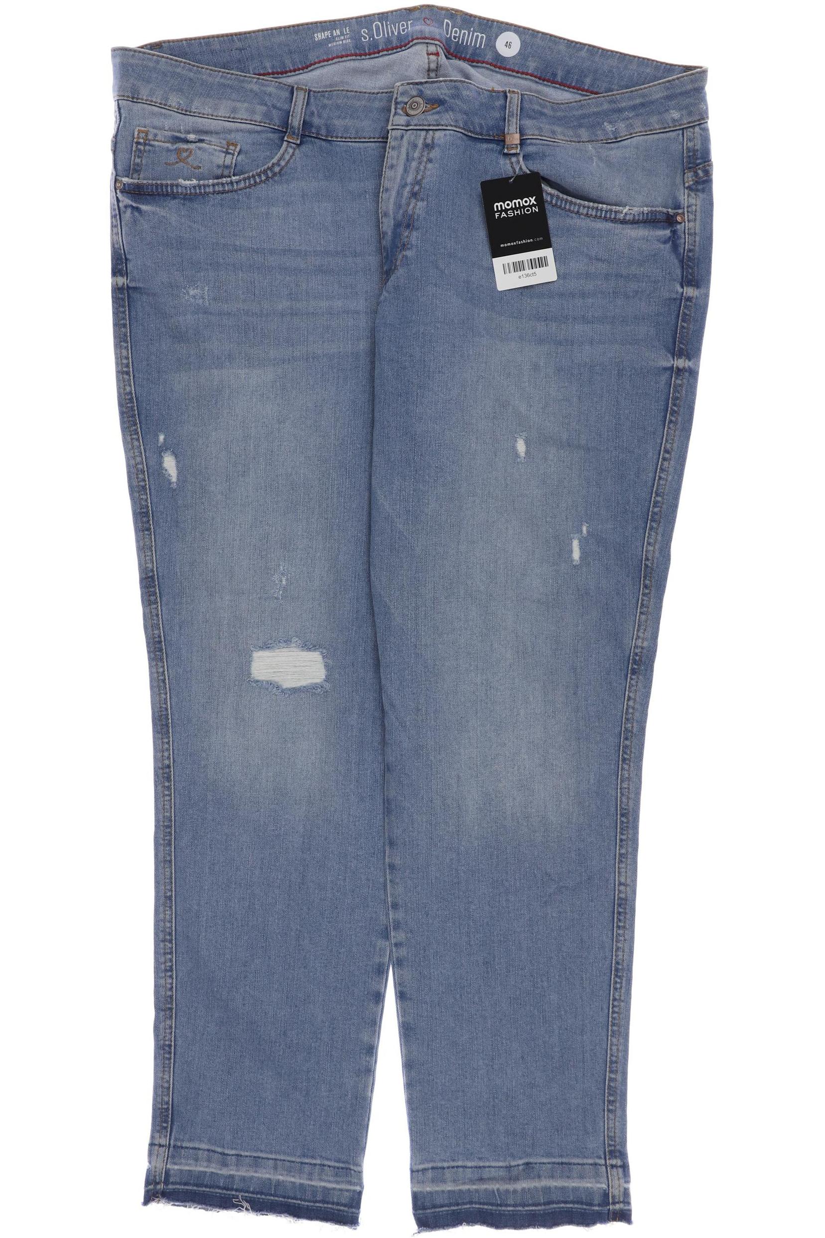 

s.Oliver Damen Jeans, blau