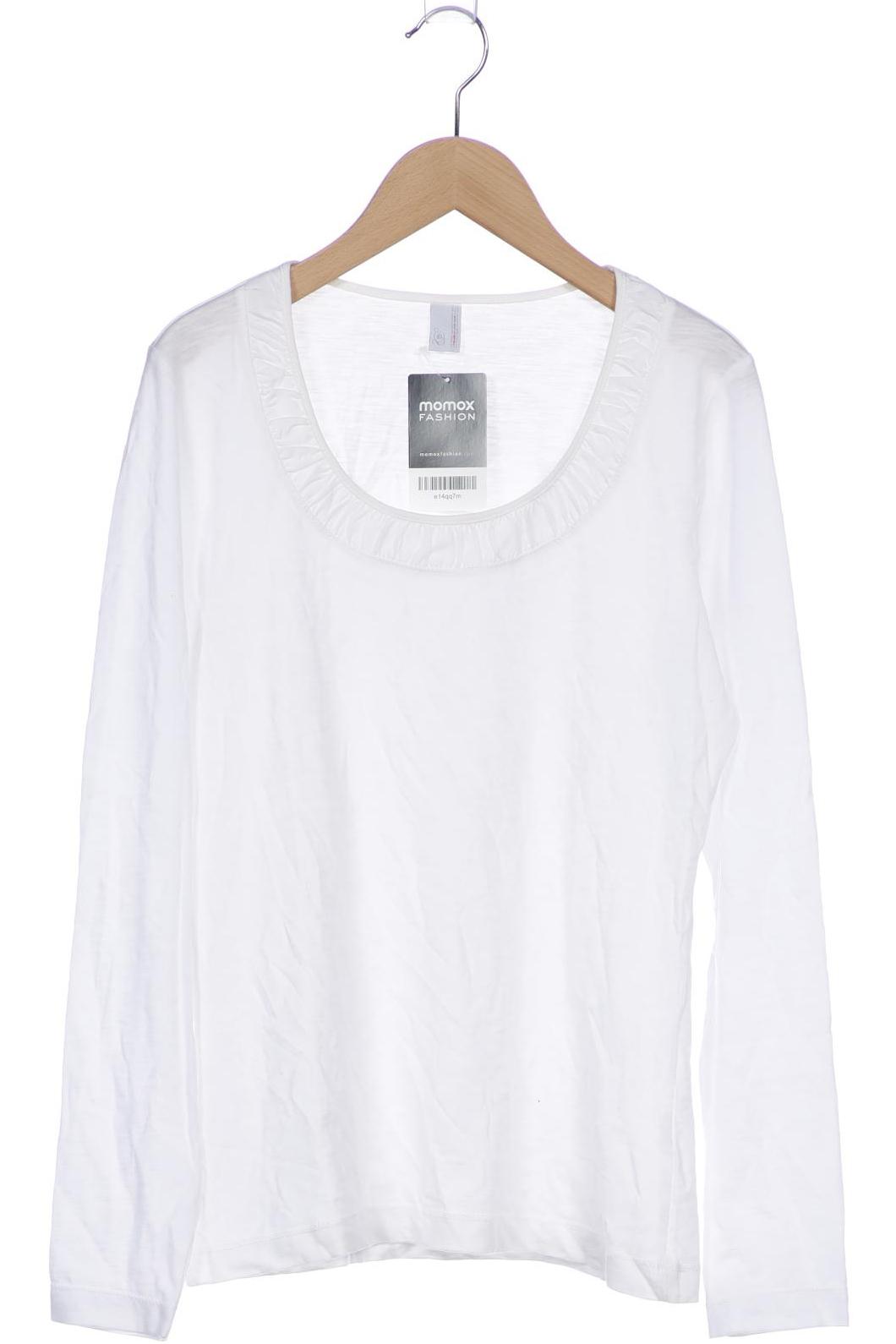 

s.Oliver Damen Langarmshirt, weiß, Gr. 38