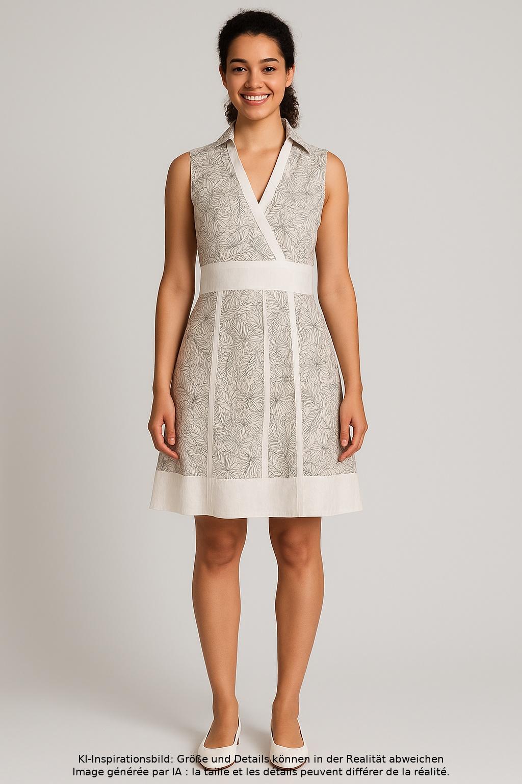 

s.Oliver Damen Kleid, weiß, Gr. 42