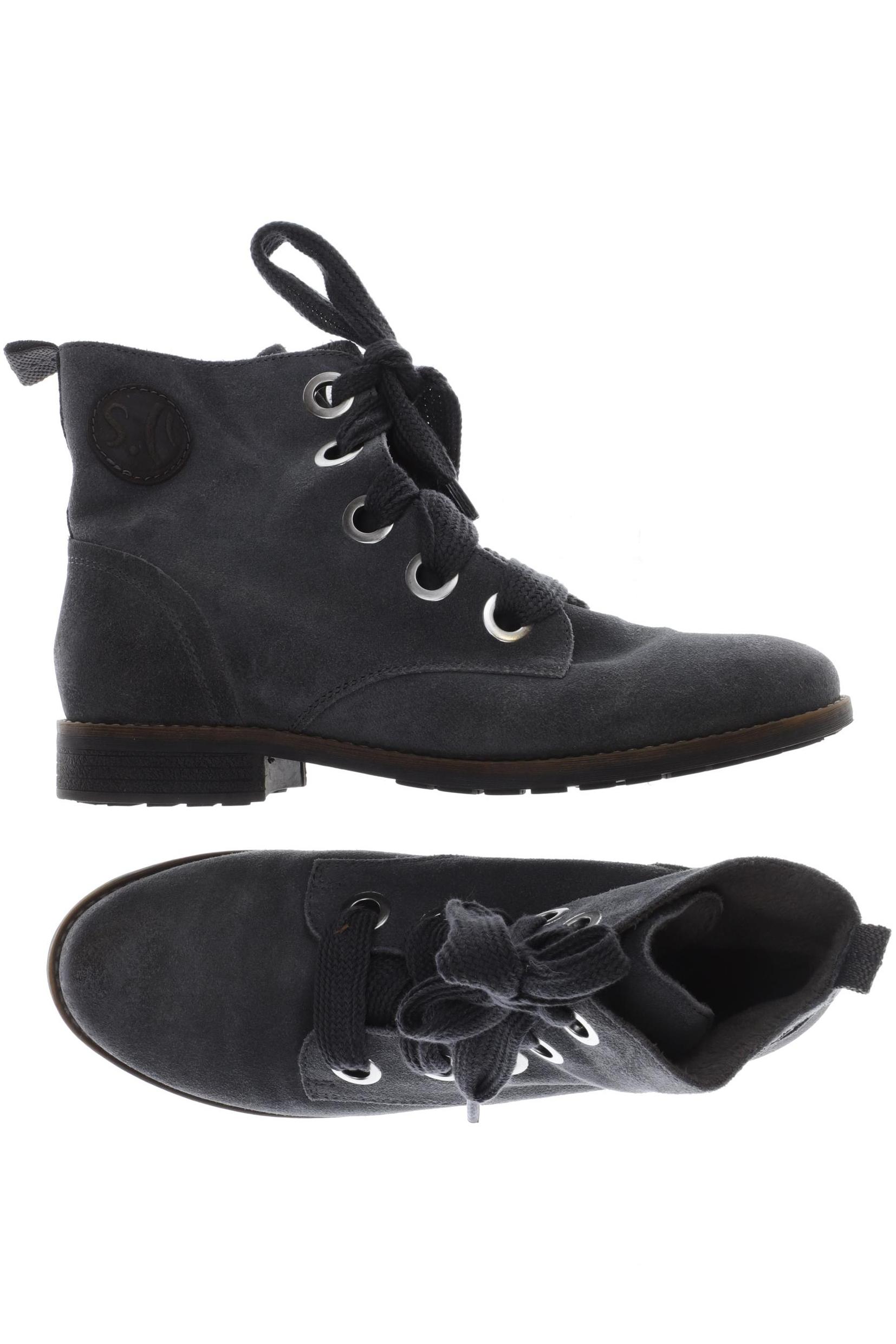 

s.Oliver Damen Stiefelette, blau, Gr. 39