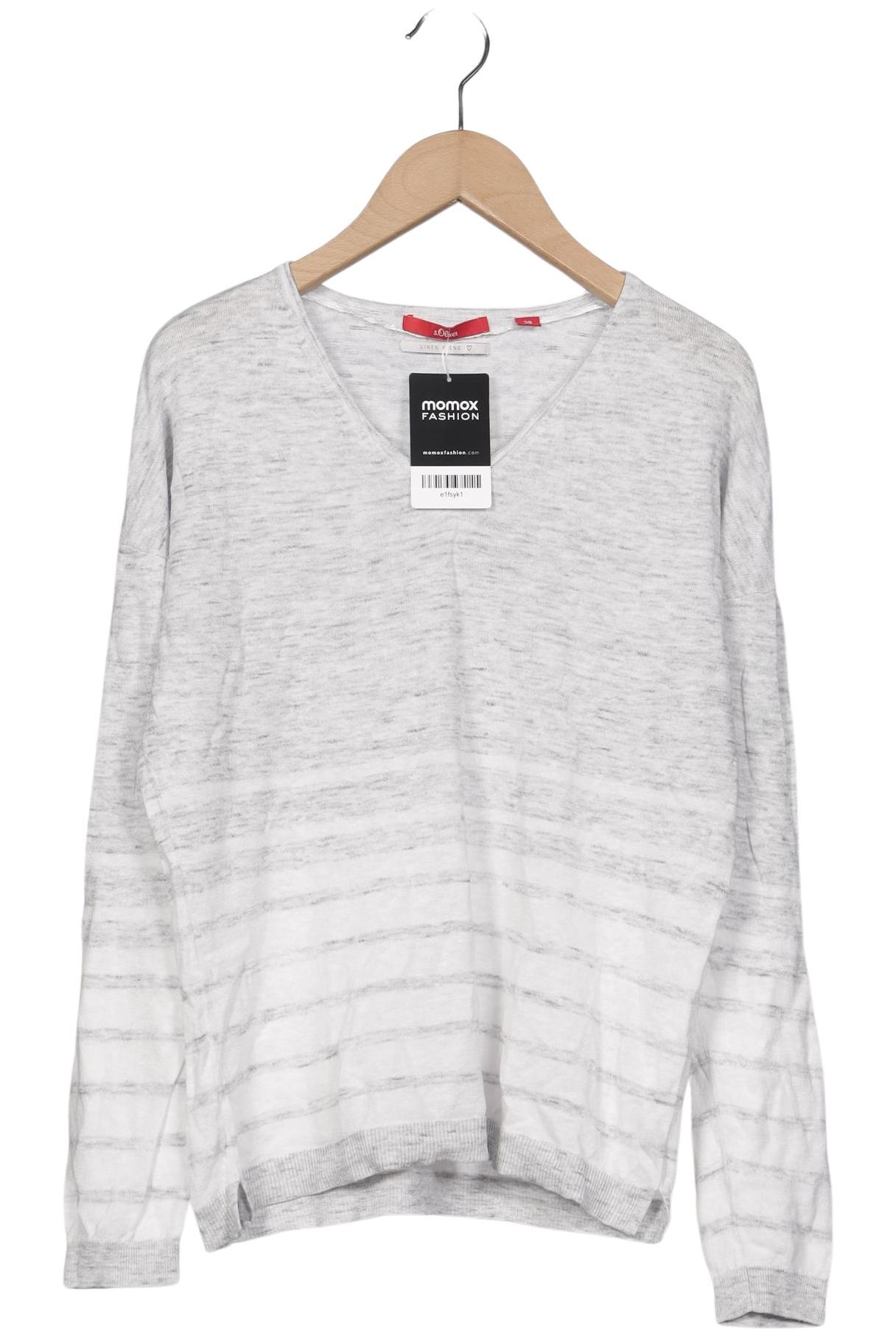 

s.Oliver Damen Pullover, grau, Gr. 38