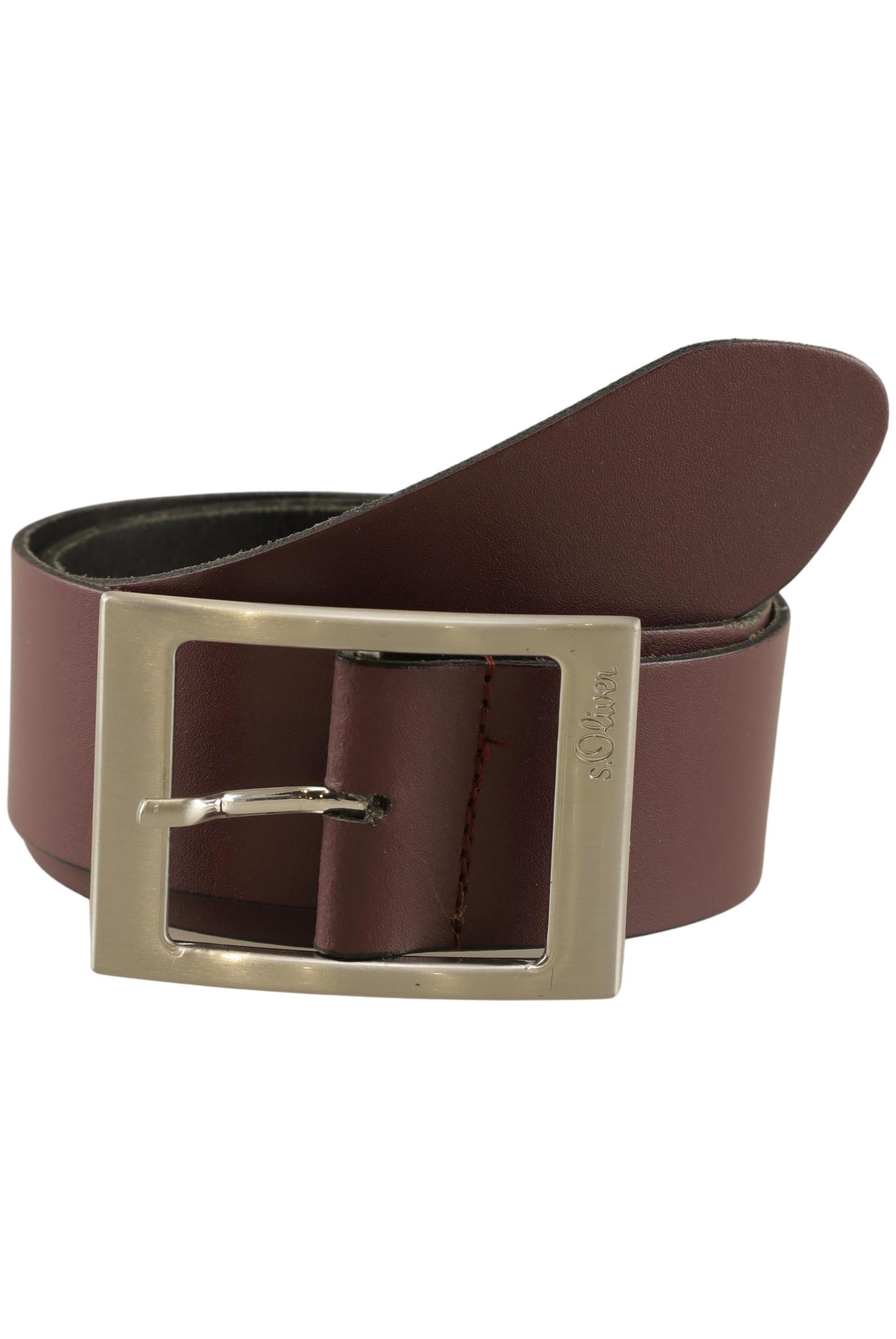 

s.Oliver Damen Gürtel, braun, Gr. 90