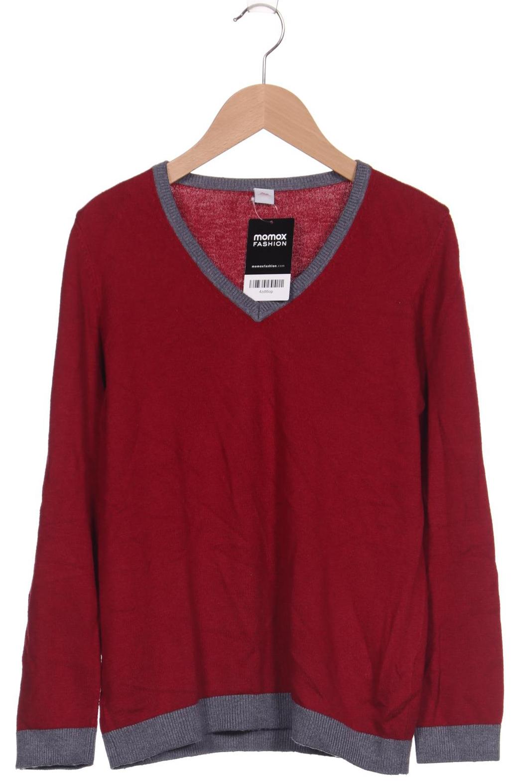 

s.Oliver Damen Pullover, bordeaux, Gr. 38