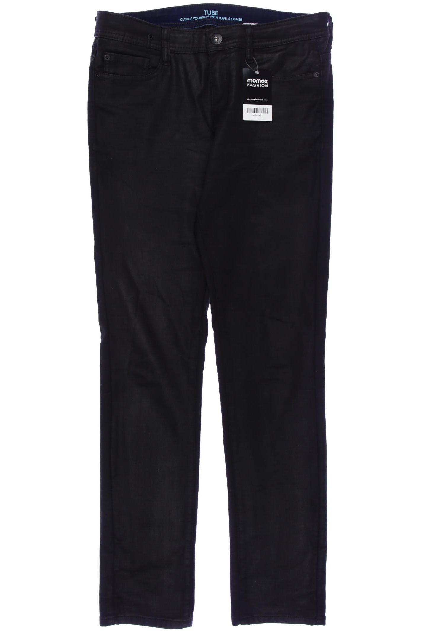 

s.Oliver Damen Jeans, schwarz, Gr. 38