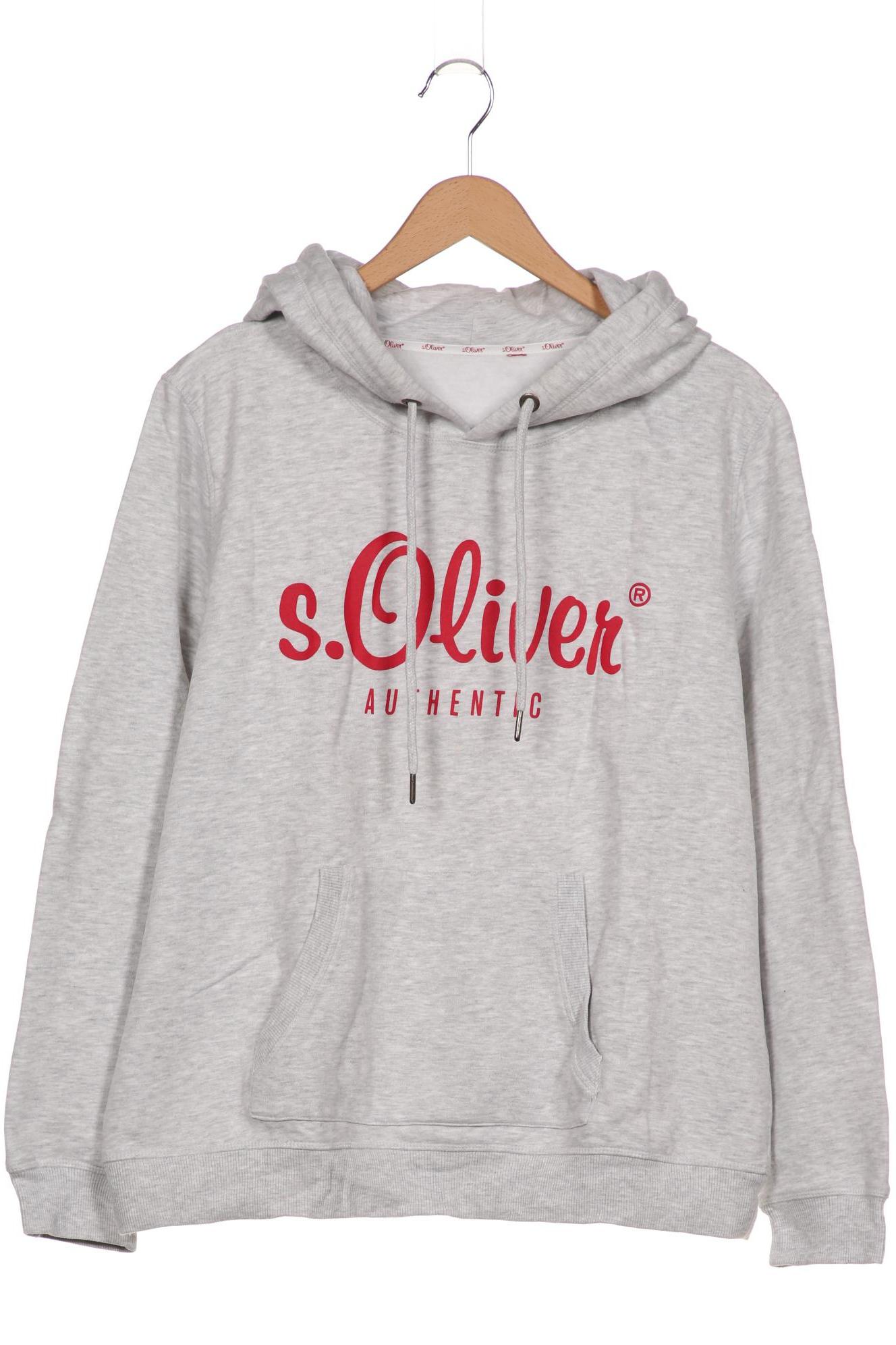 

s.Oliver Damen Kapuzenpullover, grau, Gr. 44