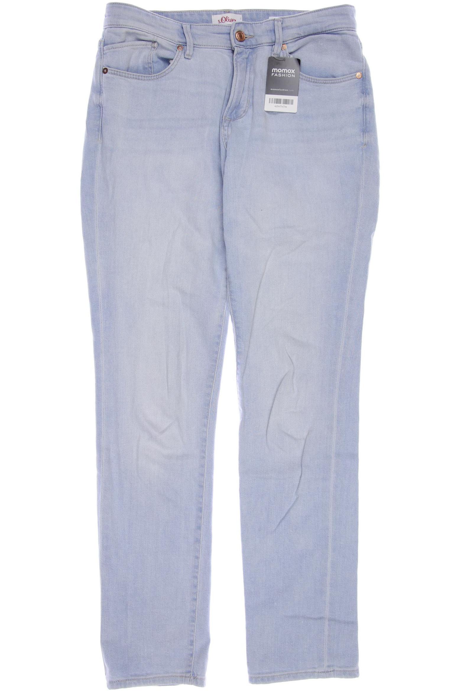 

s.Oliver Damen Jeans, hellblau