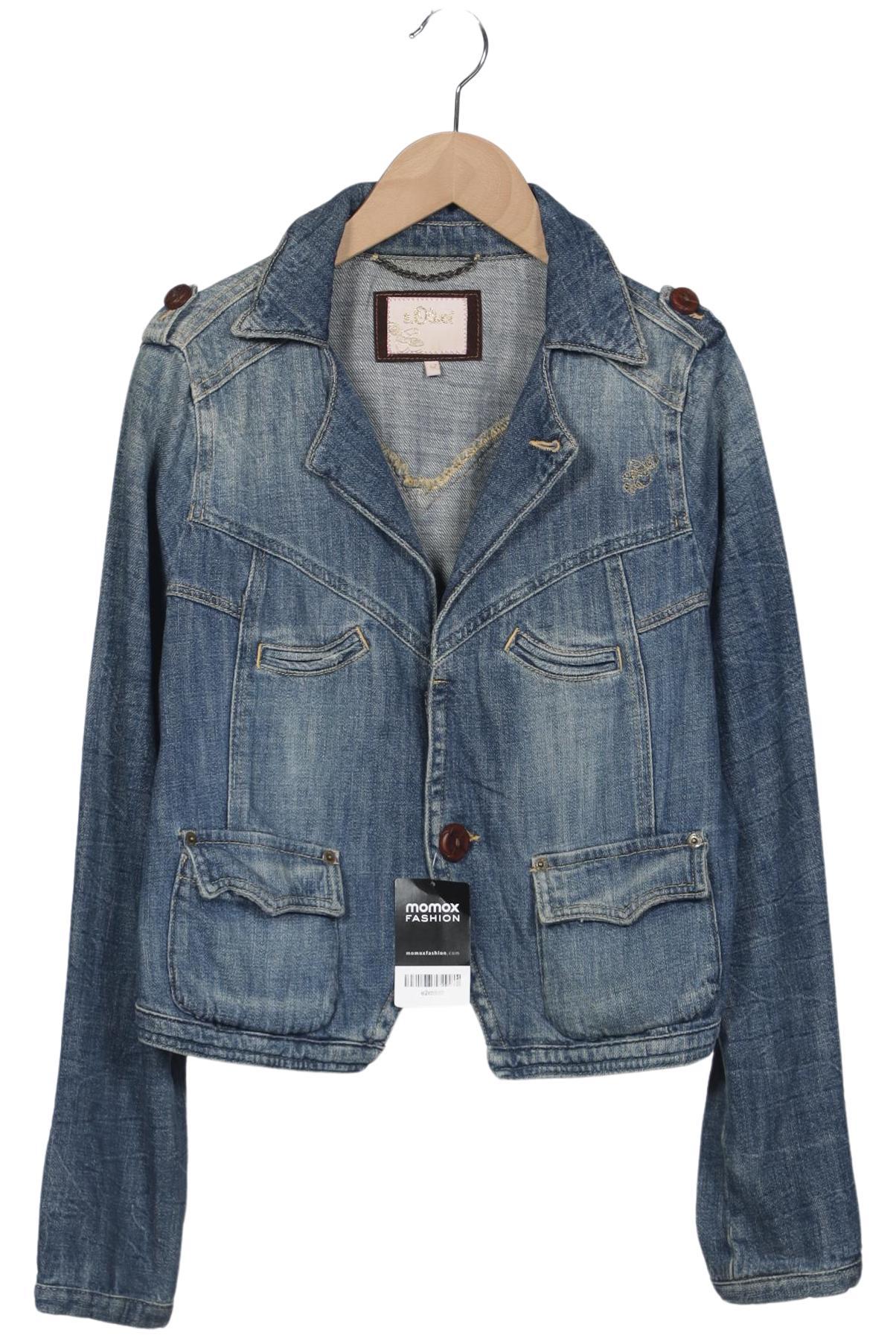 

s.Oliver Damen Jacke, blau, Gr. 42