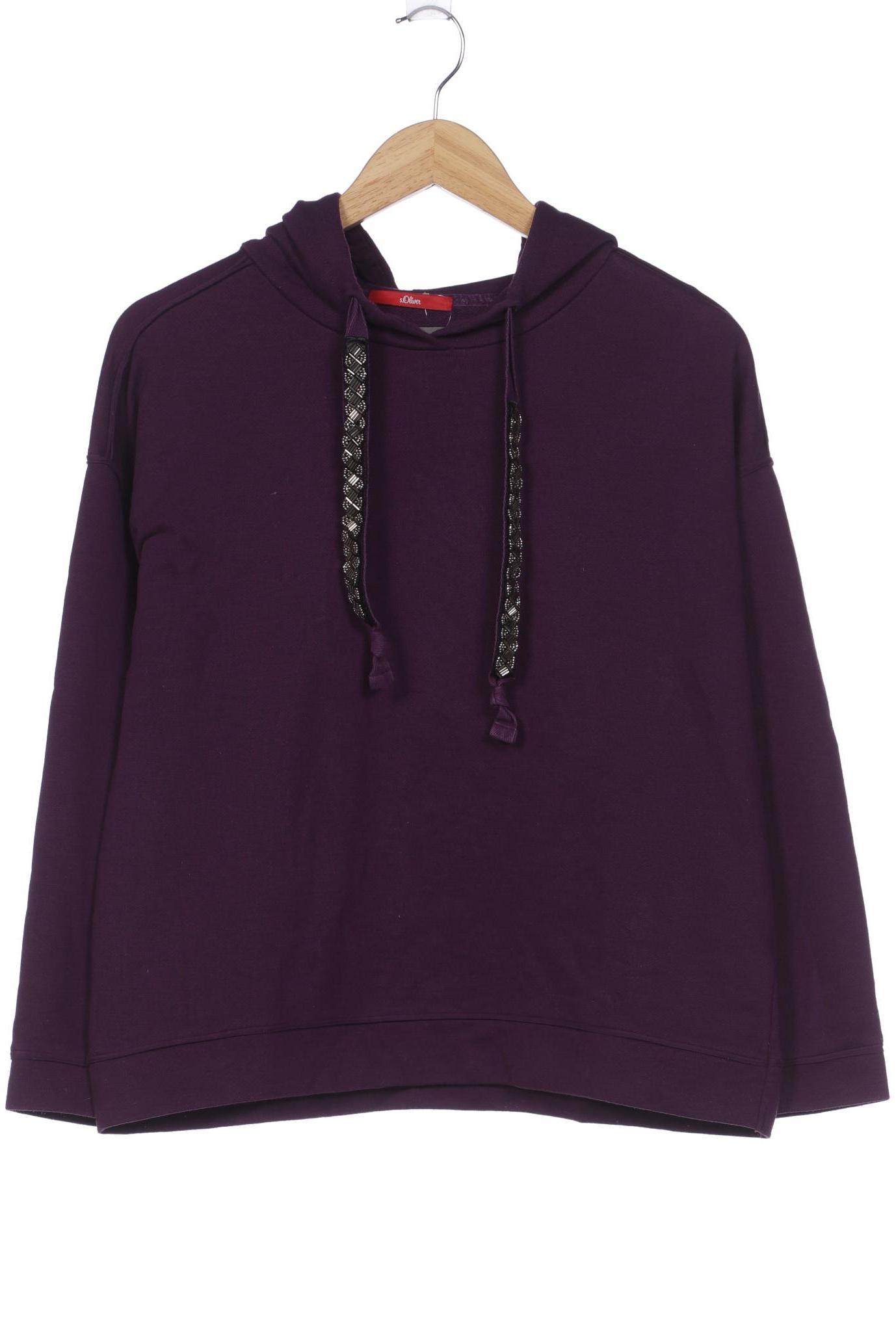 

s.Oliver Damen Kapuzenpullover, flieder, Gr. 36