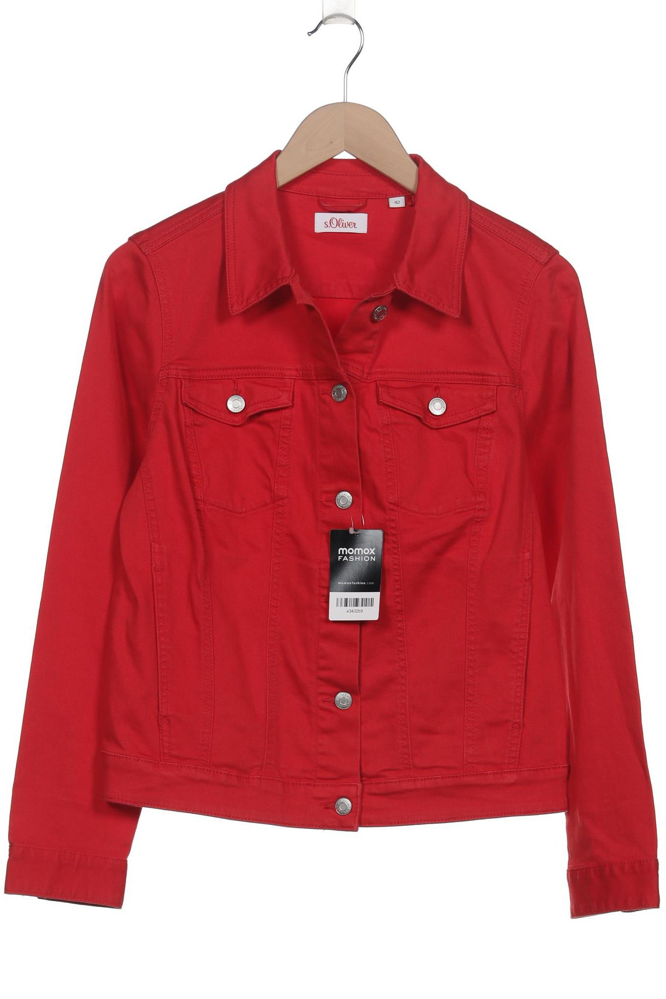 

s.Oliver Damen Jacke, rot, Gr. 42