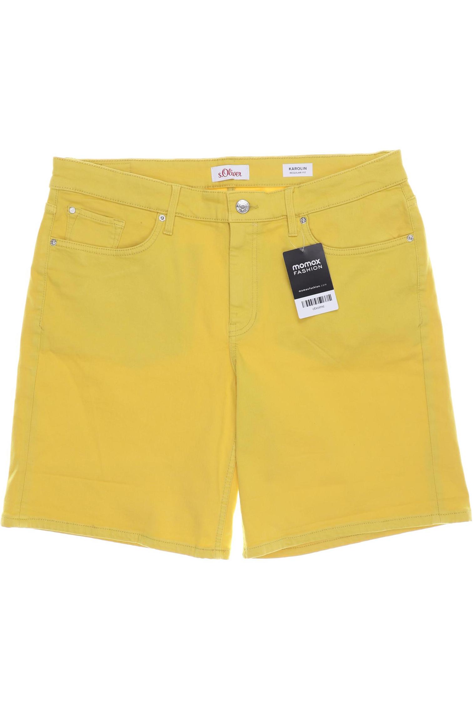 

s.Oliver Damen Shorts, gelb