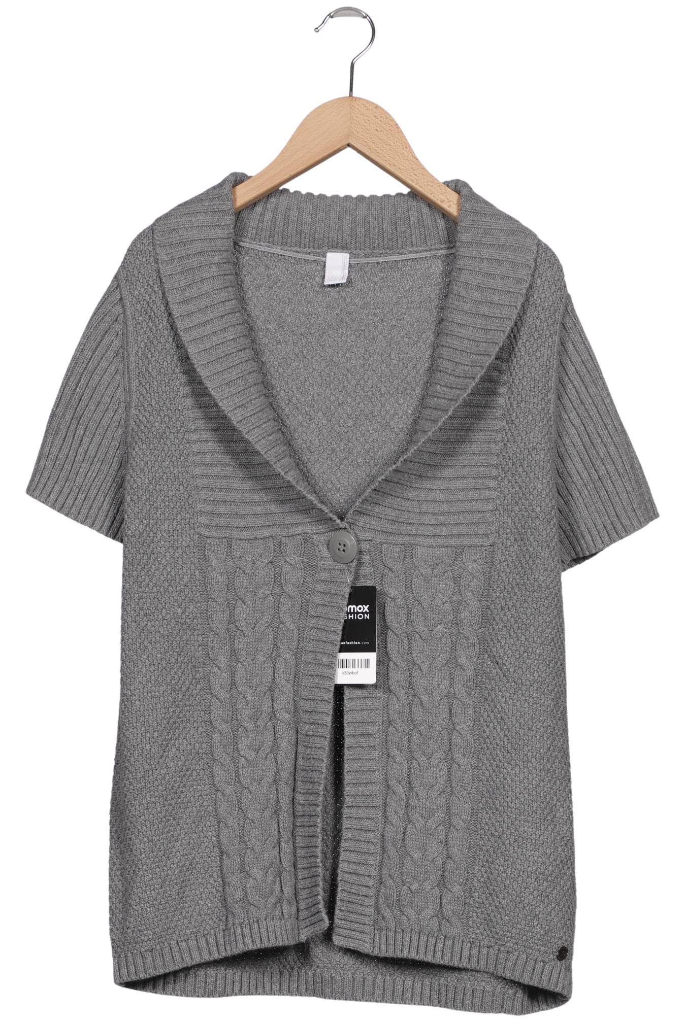 

s.Oliver Damen Strickjacke, grau, Gr. 44