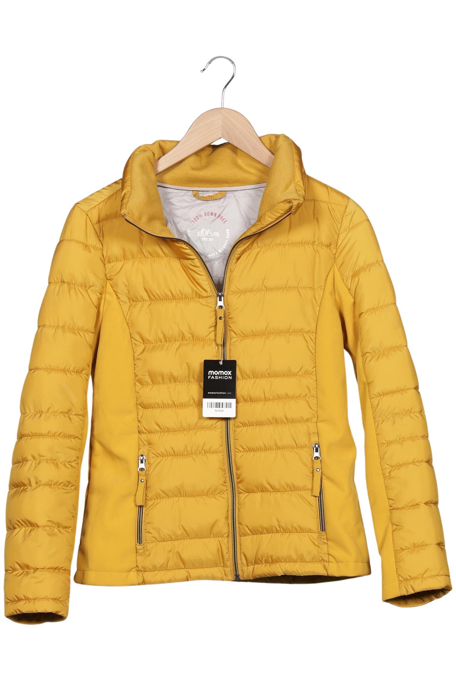 

s.Oliver Damen Jacke, gelb, Gr. 38