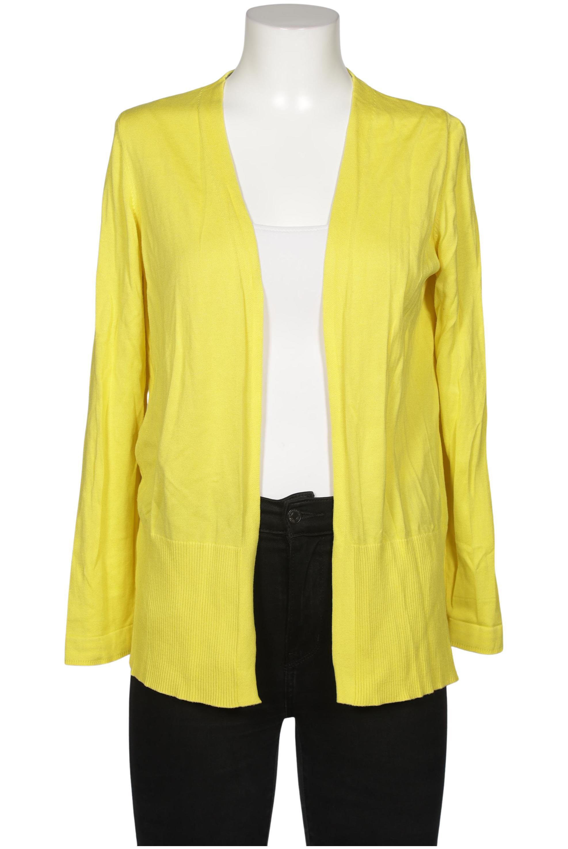 

s.Oliver Damen Strickjacke, gelb, Gr. 40