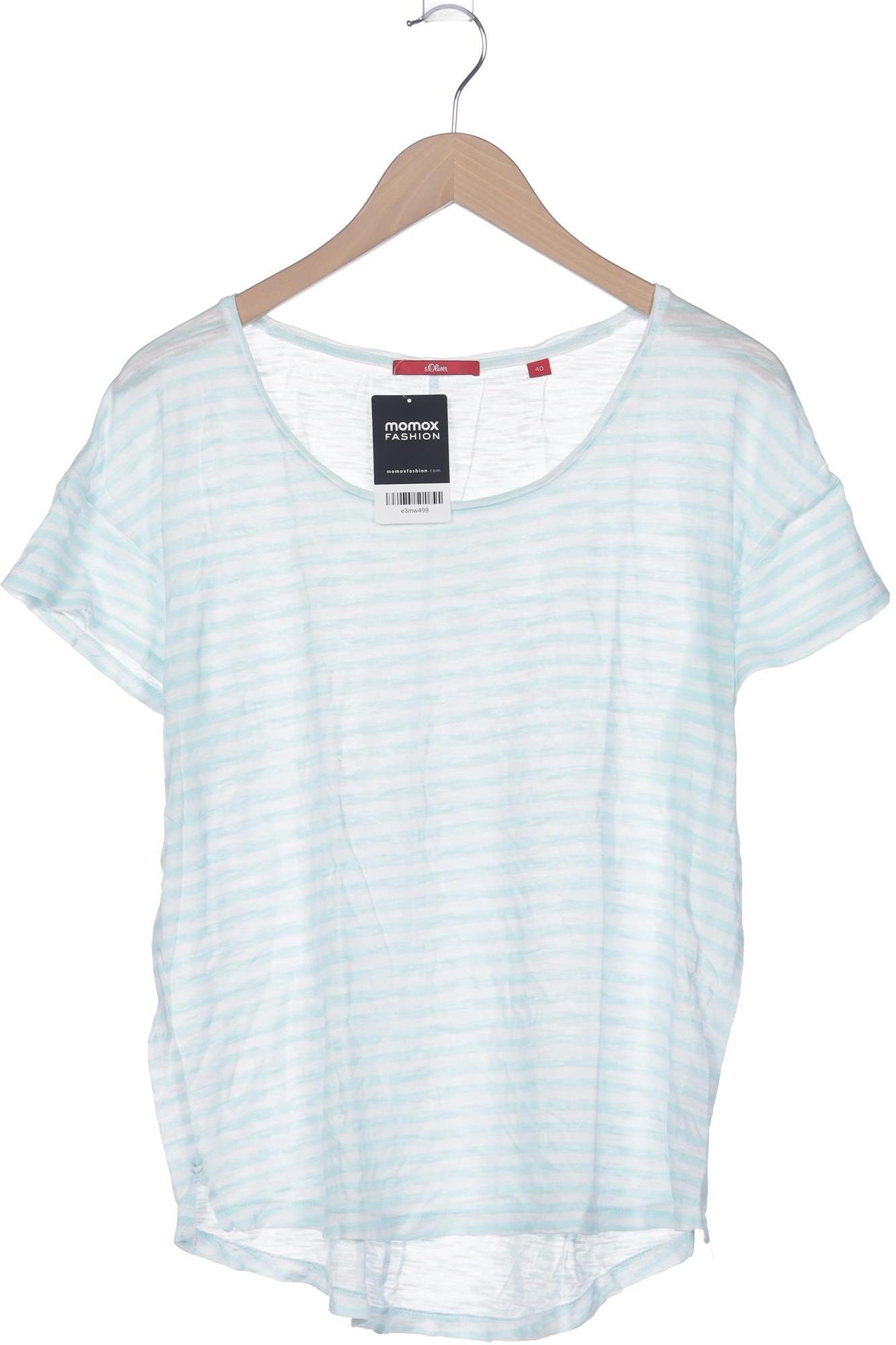 

s.Oliver Damen T-Shirt, hellblau, Gr. 40