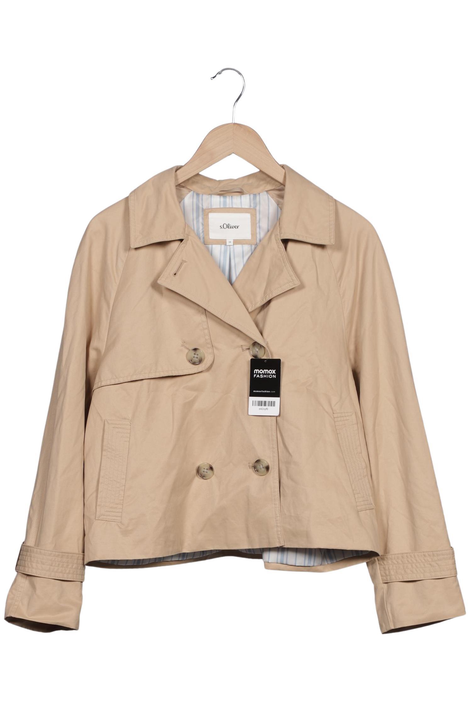 

s.Oliver Damen Jacke, beige, Gr. 38