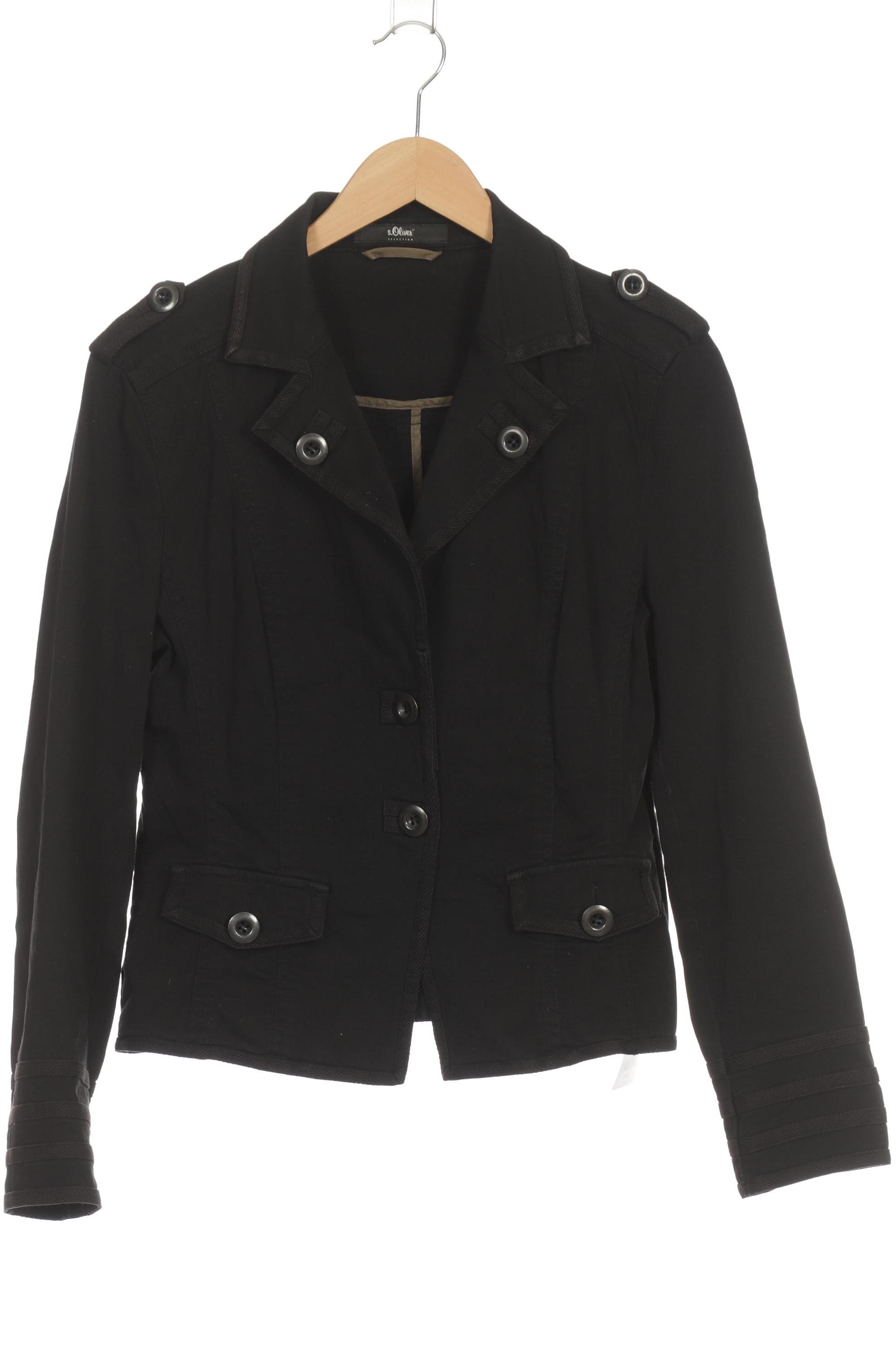 

s.Oliver Damen Jacke, schwarz, Gr. 40