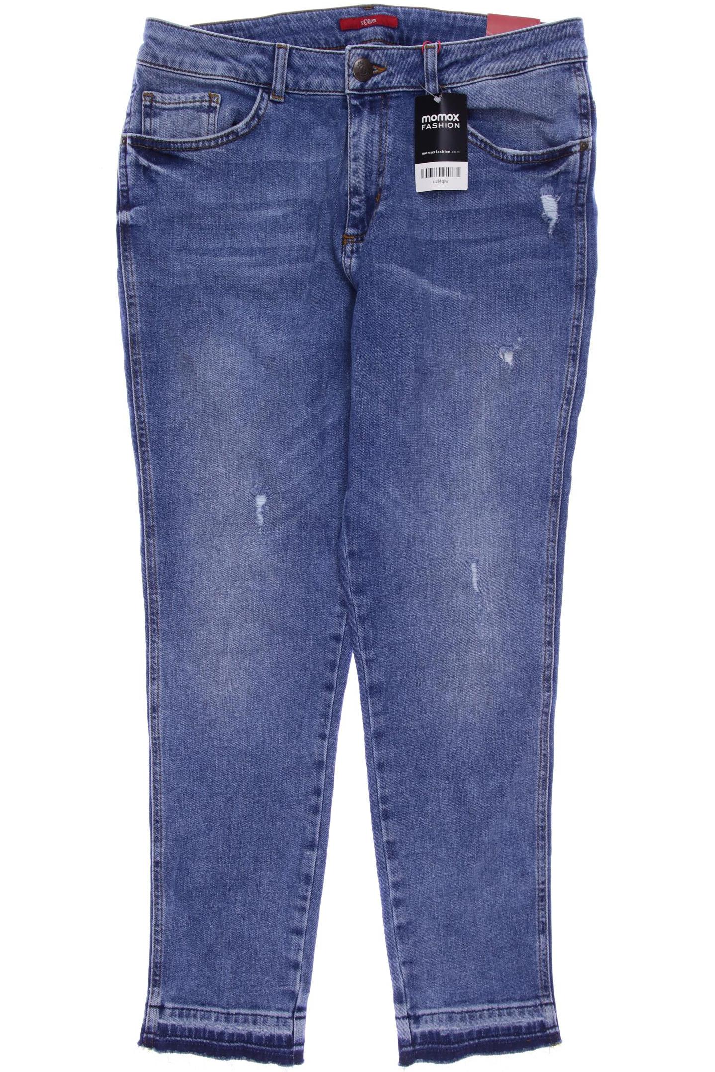 

s.Oliver Damen Jeans, blau