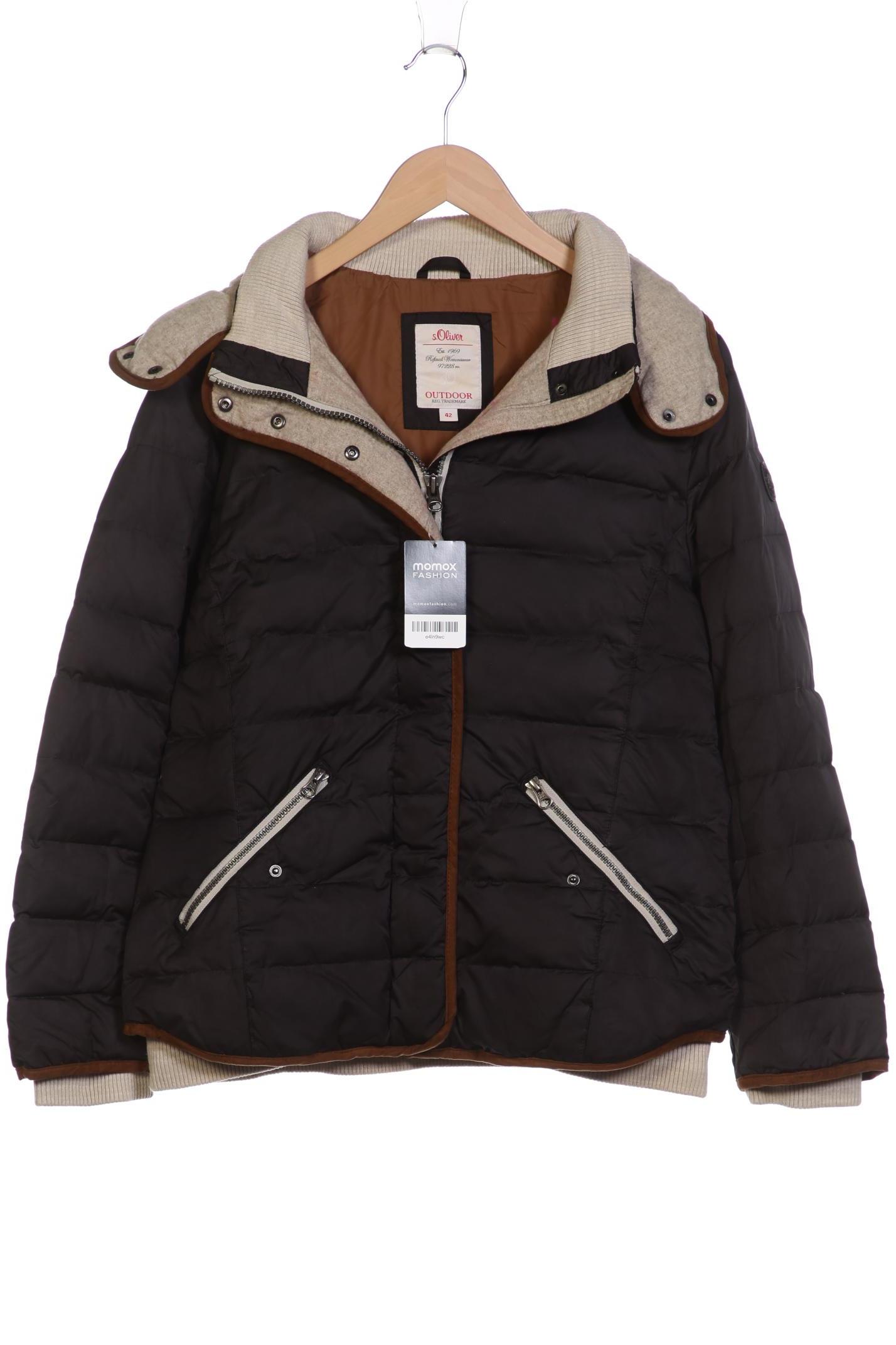 

s.Oliver Damen Jacke, schwarz, Gr. 42