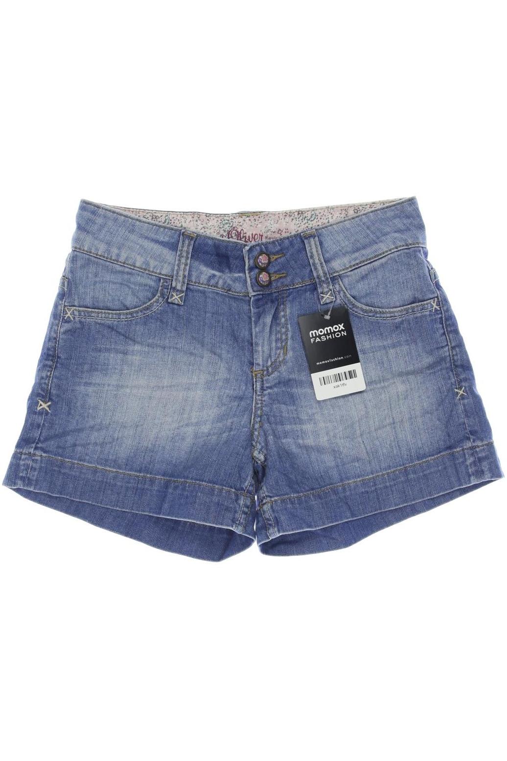

s.Oliver Damen Shorts, blau, Gr. 34