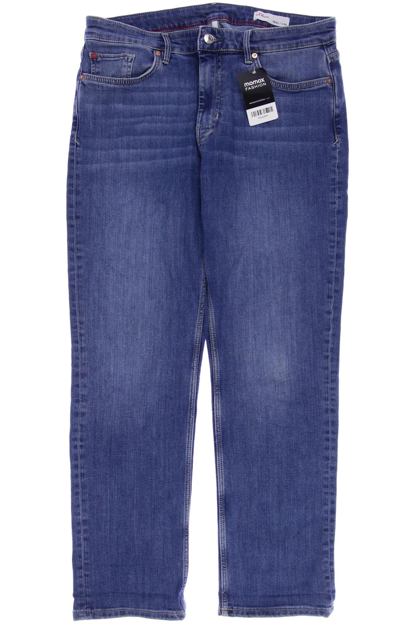 

s.Oliver Damen Jeans, blau
