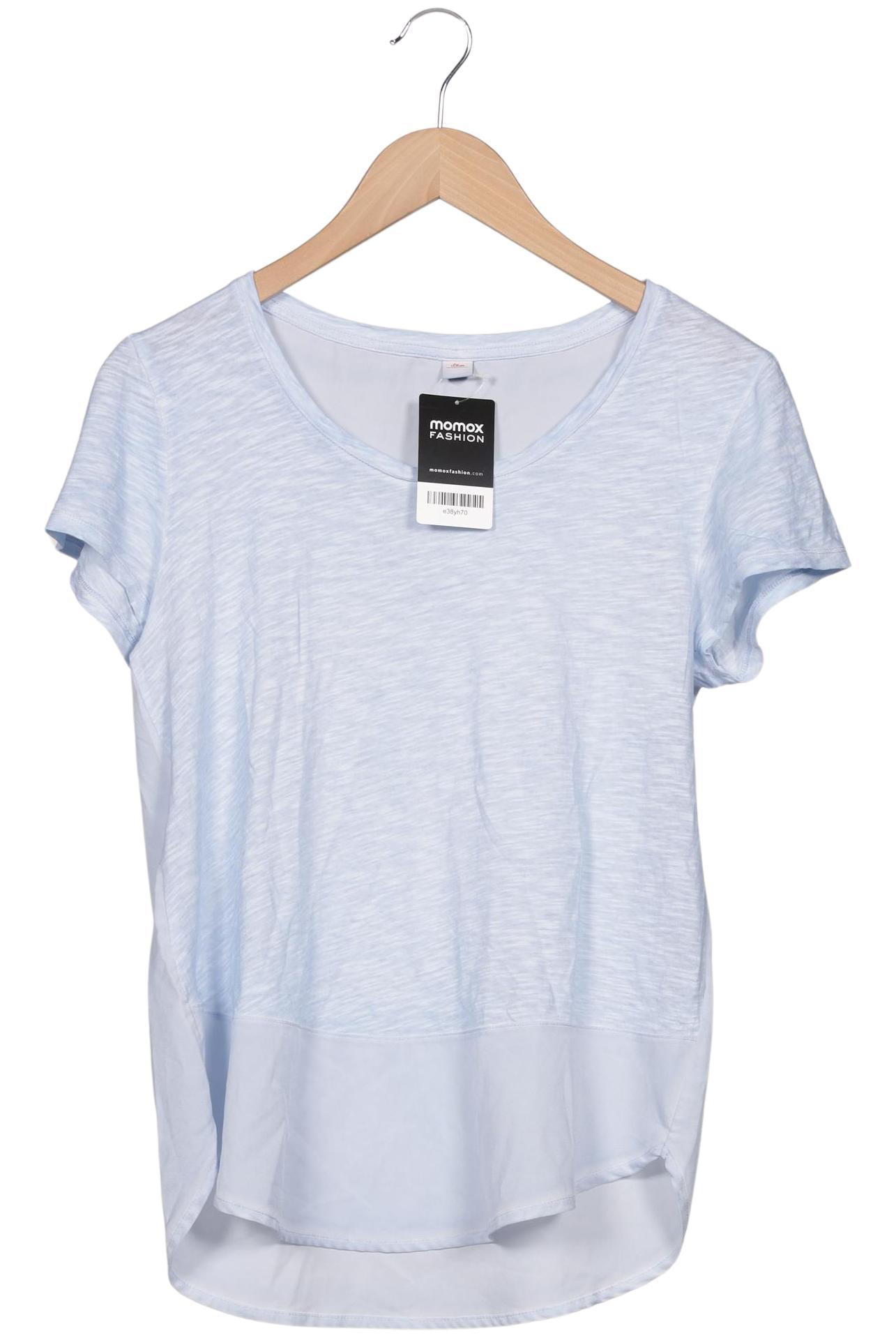 

s.Oliver Damen T-Shirt, hellblau, Gr. 38