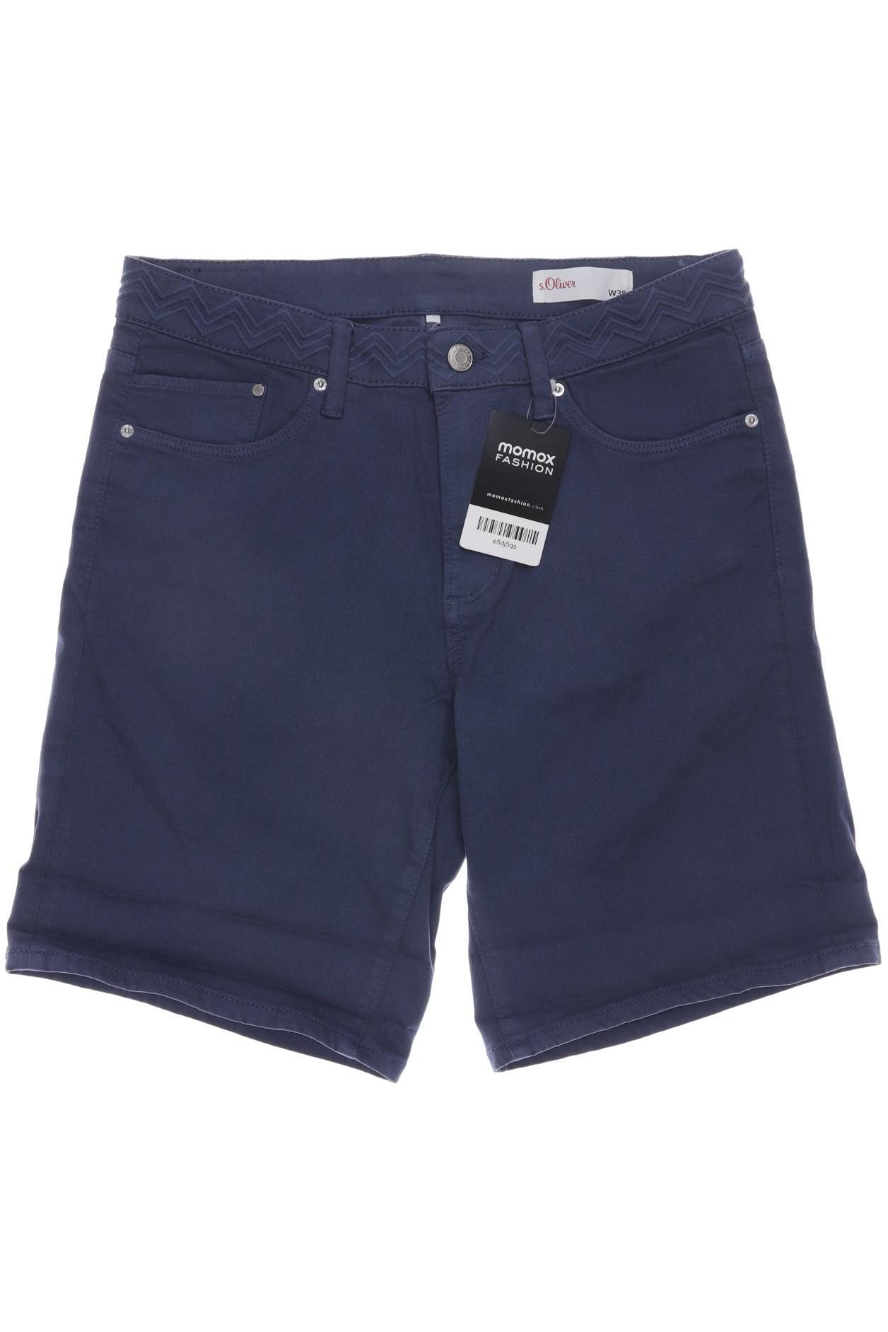 

s.Oliver Damen Shorts, blau, Gr. 38