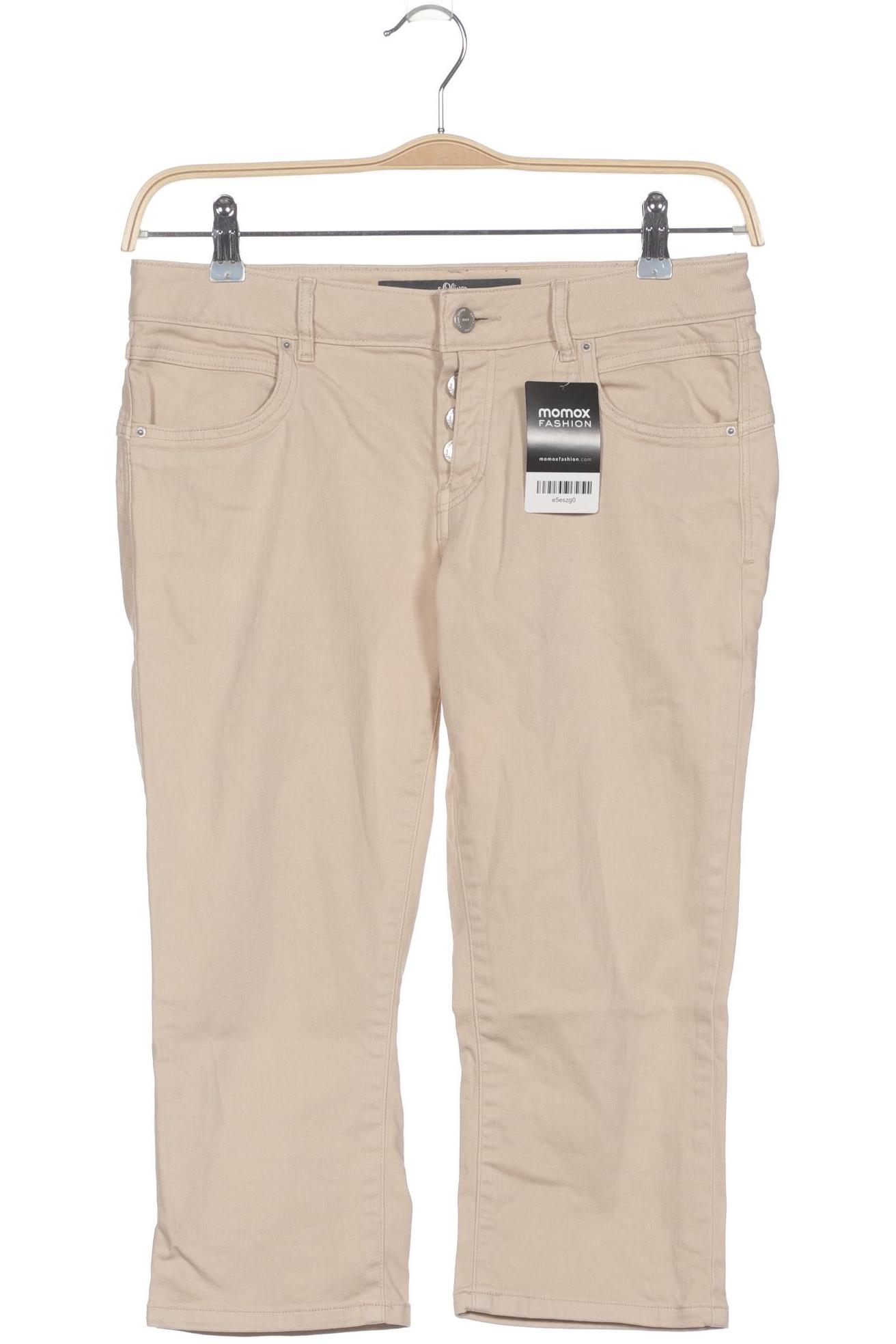 

s.Oliver Damen Shorts, beige, Gr. 28