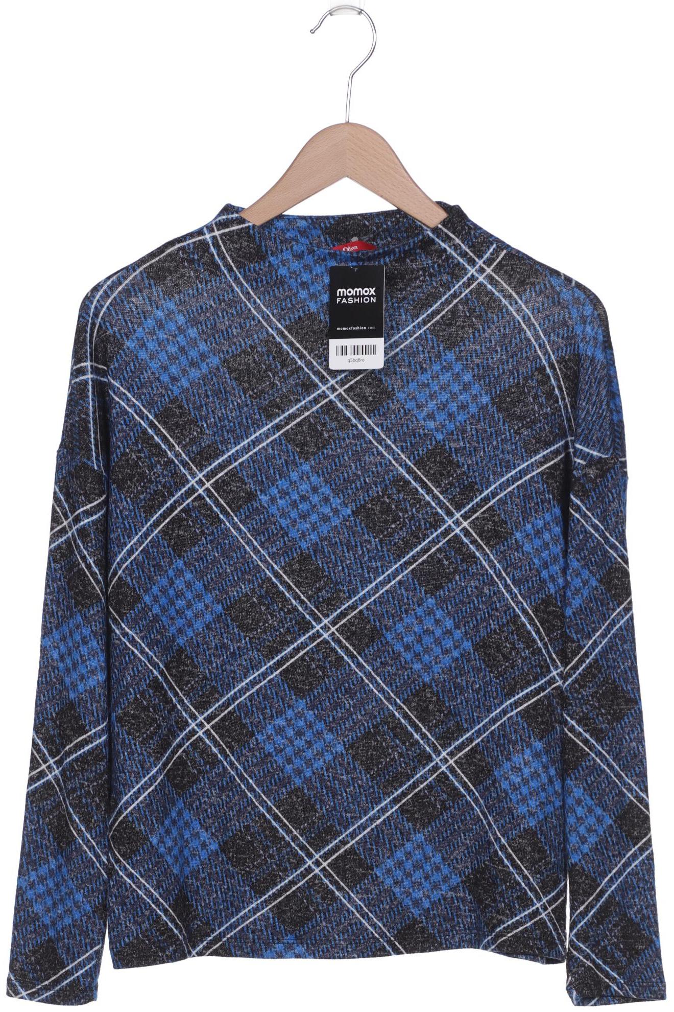 

s.Oliver Damen Pullover, blau, Gr. 34