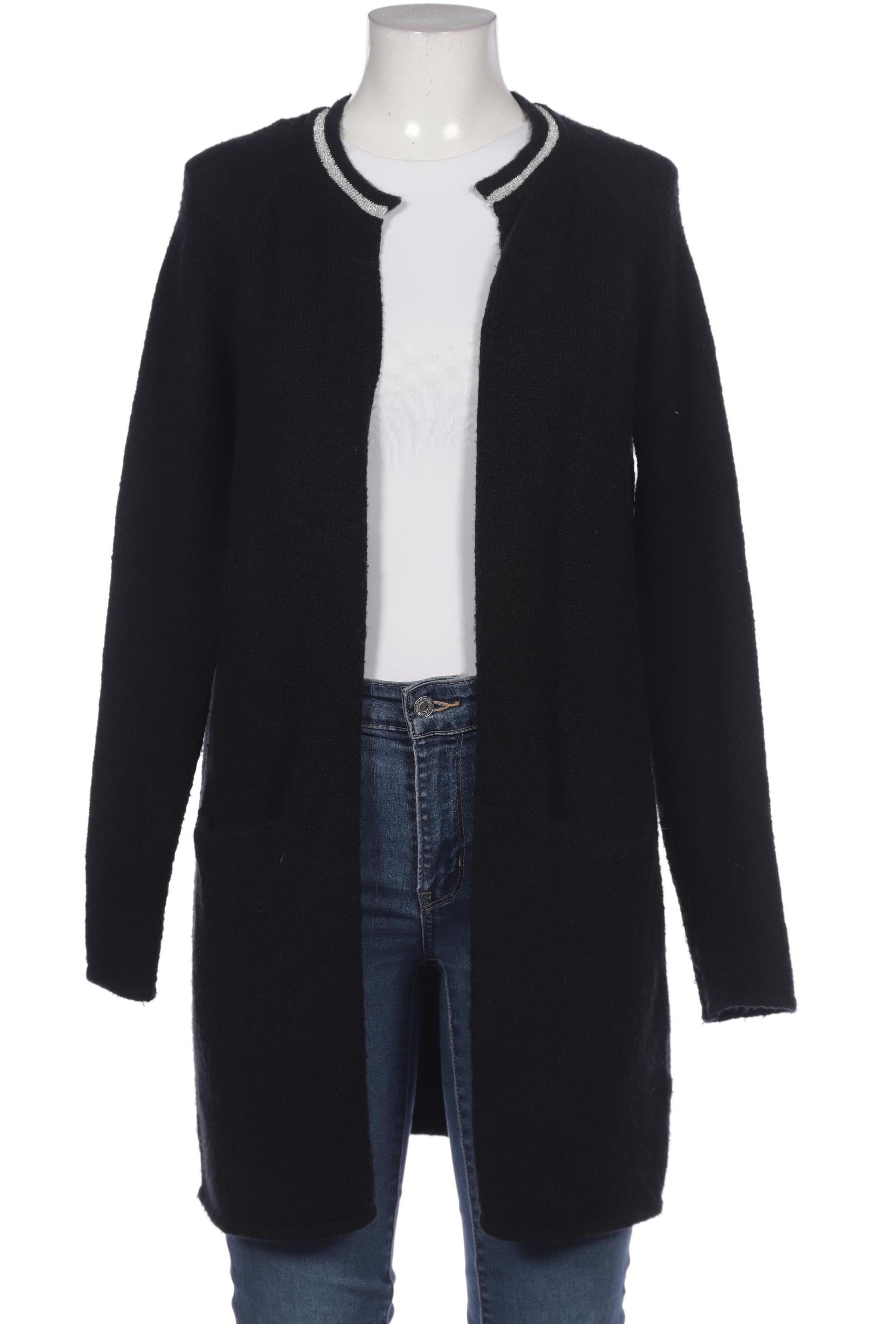 

s.Oliver Damen Strickjacke, schwarz, Gr. 38