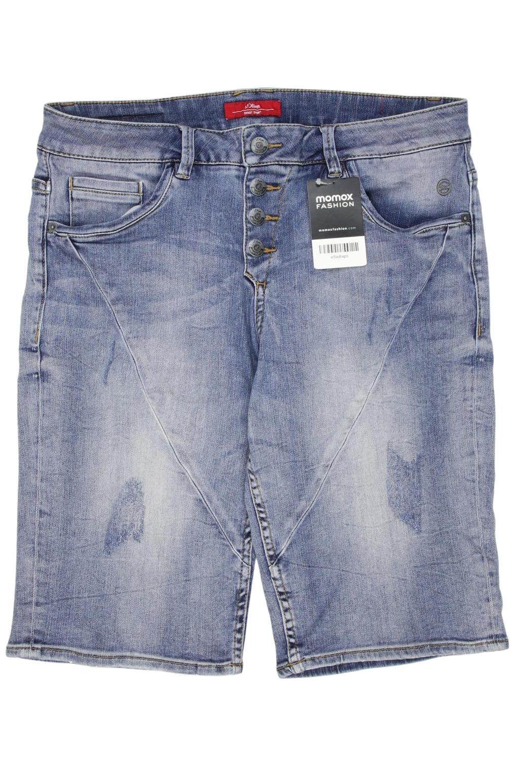 

s.Oliver Damen Shorts, blau, Gr. 33