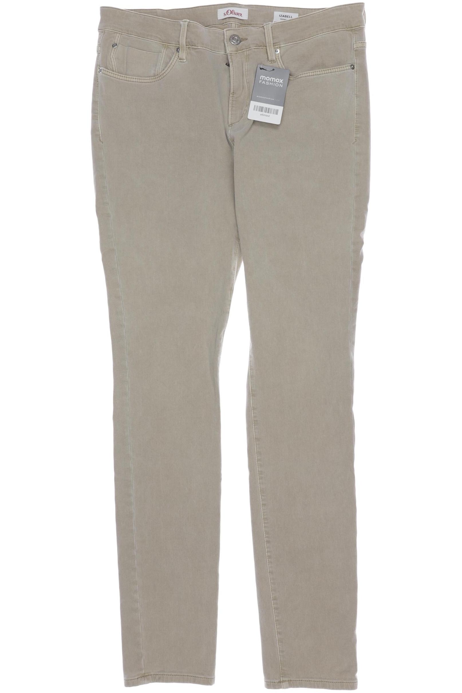 

s.Oliver Damen Jeans, beige, Gr. 40