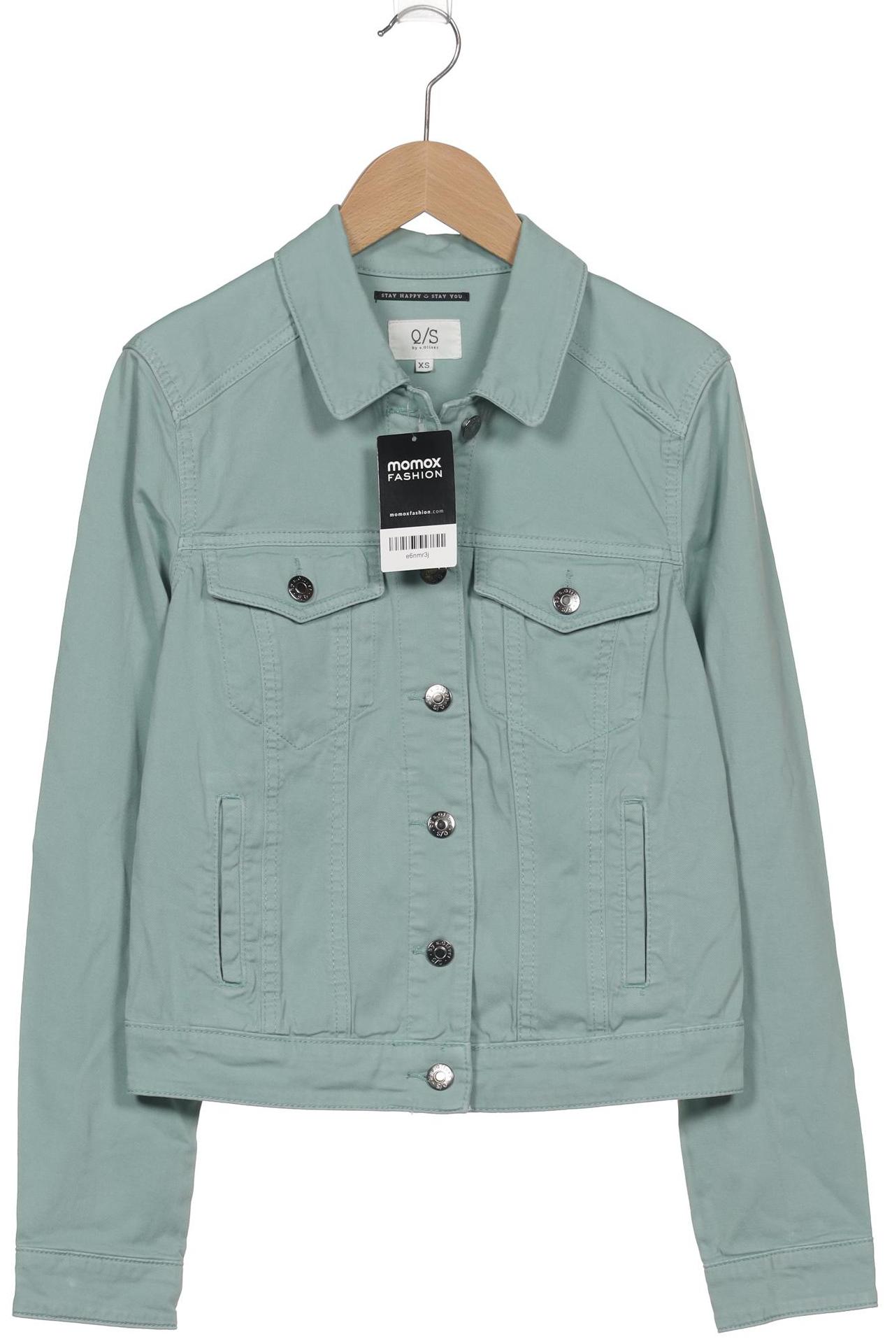 

s.Oliver Damen Jacke, türkis, Gr. 34